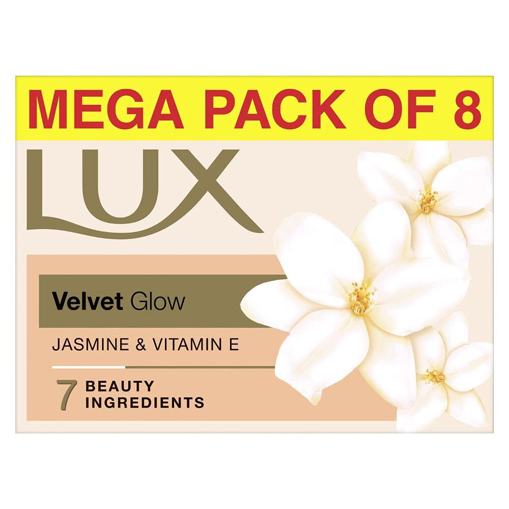 Lux Flaw-less Glow Bathing Soap (150gx8)