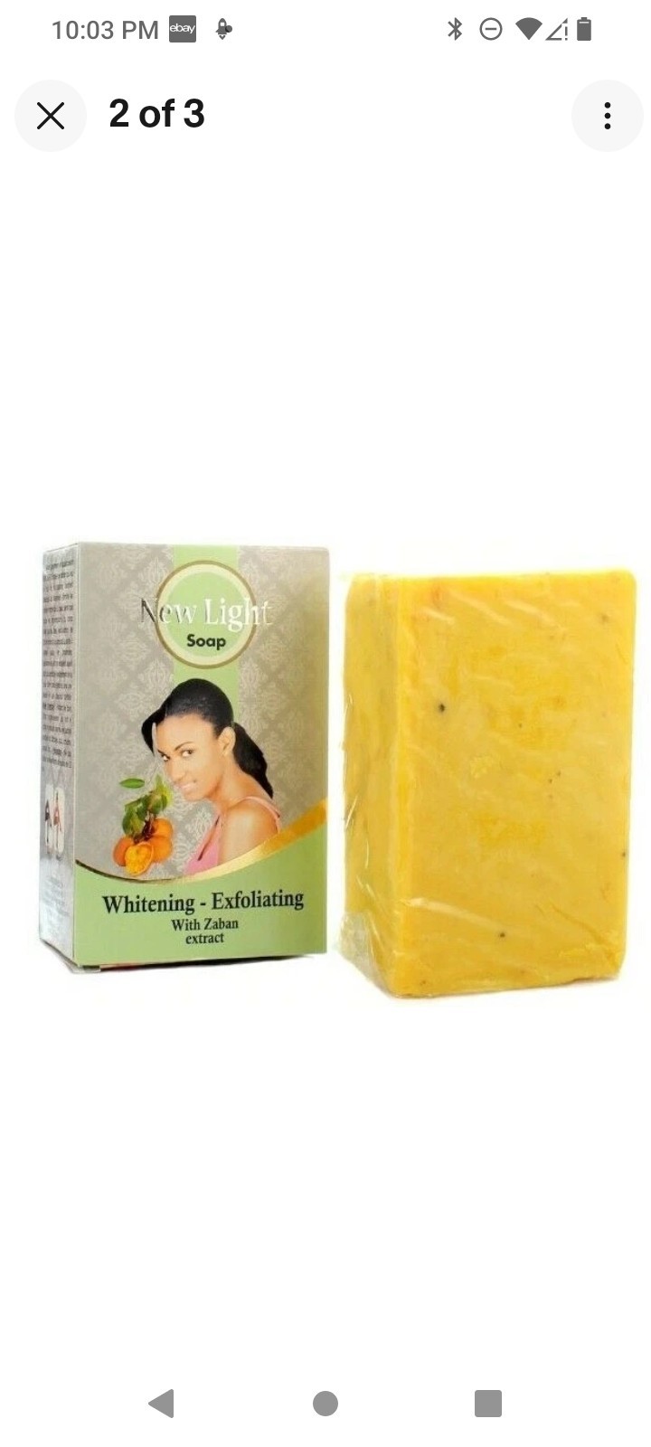 New Light Soap Lightening Exfoliating Zaban Extract Soap 350g NONA FAST SHIP