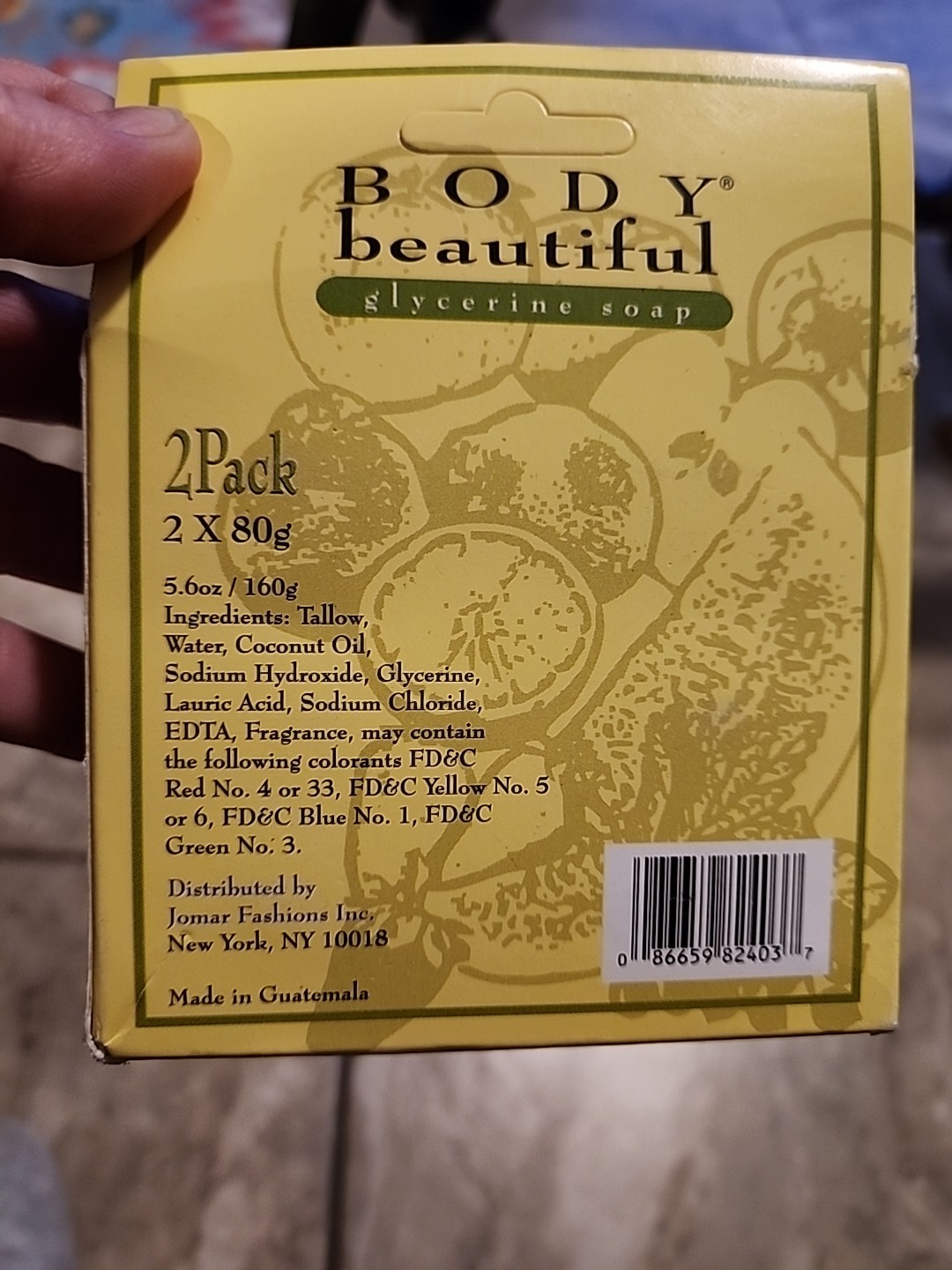 BODY Beautiful Glycerine, Tallow Bar Soap All Skin Type 2 Pack