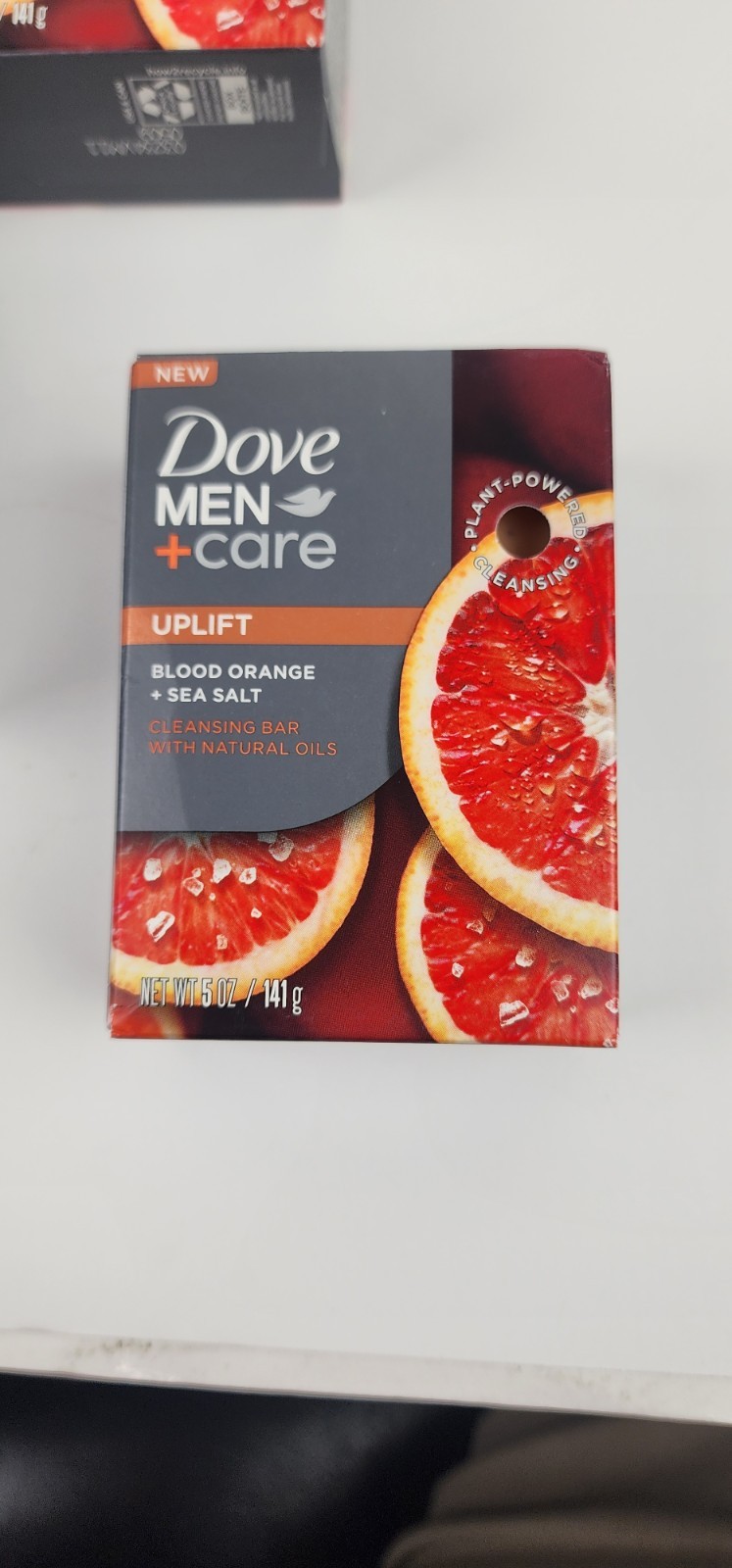 8 Bars Dove Men + Care Uplift Blood Orange + Sea Salt Cleansing Bar 5 oz