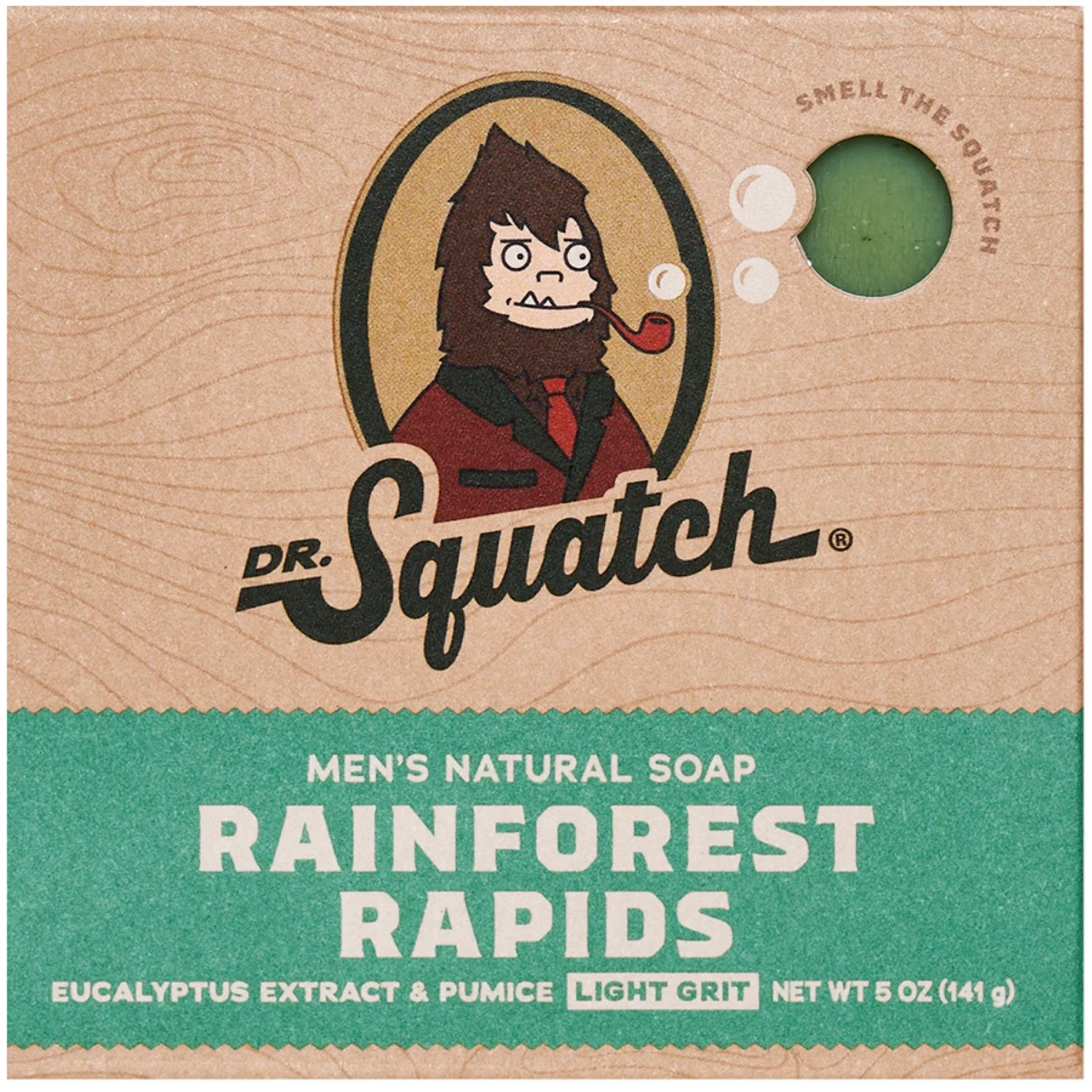 Dr. Squatch Natural Bar Soap Variety Pack 6 Bars 5 oz Each Men Soap Set