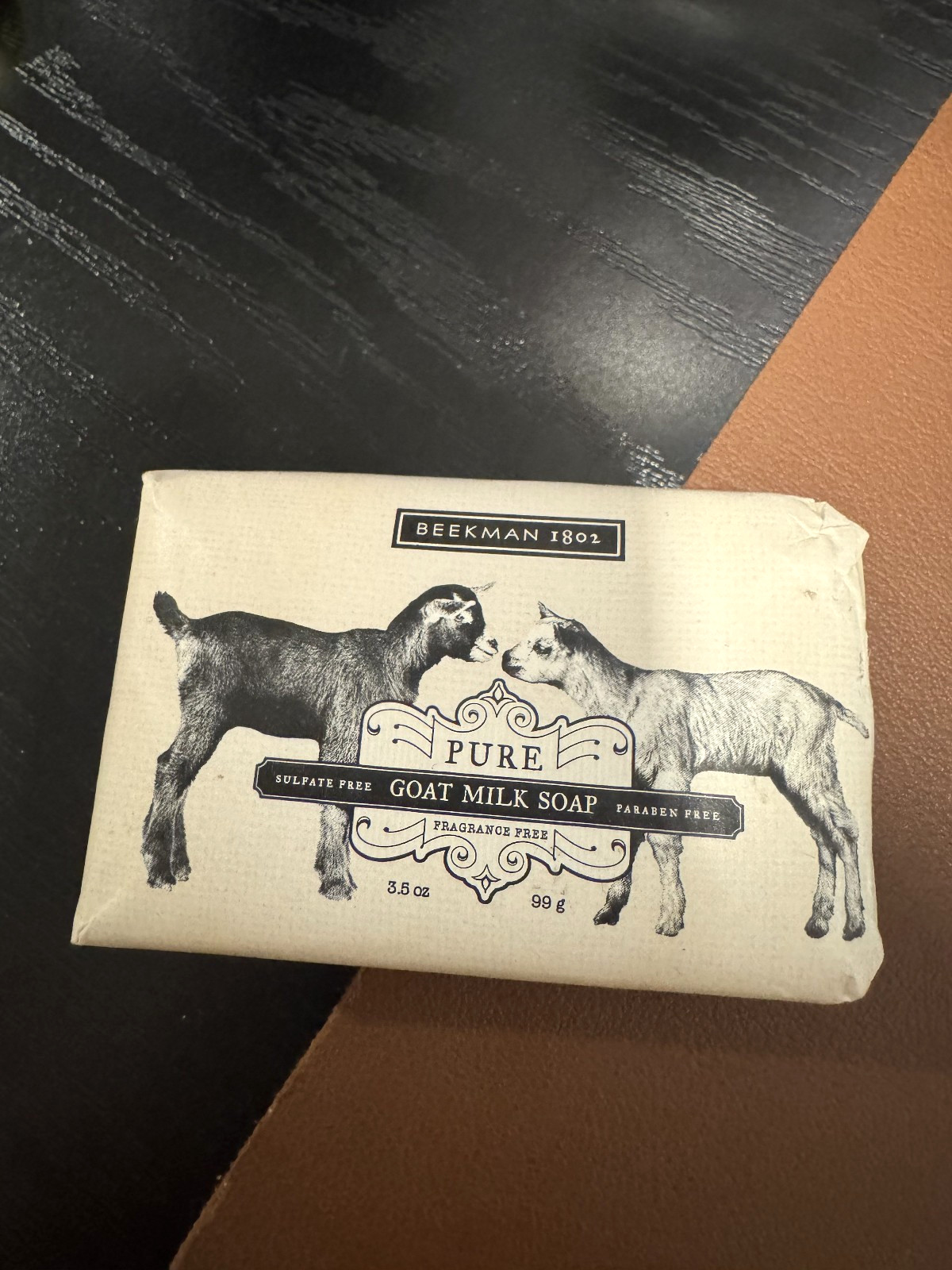 Beekman 1802 Goat Milk Bar Soap No Fragrance 3.5 oz Sulfate Paraben Free SEALED
