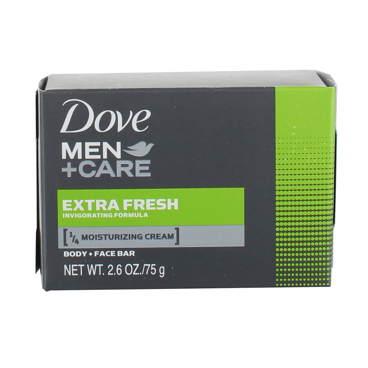4 Pack Dove Men+Care Extra Fresh Moisturizing Body + Face Bar, Fragrance Free…