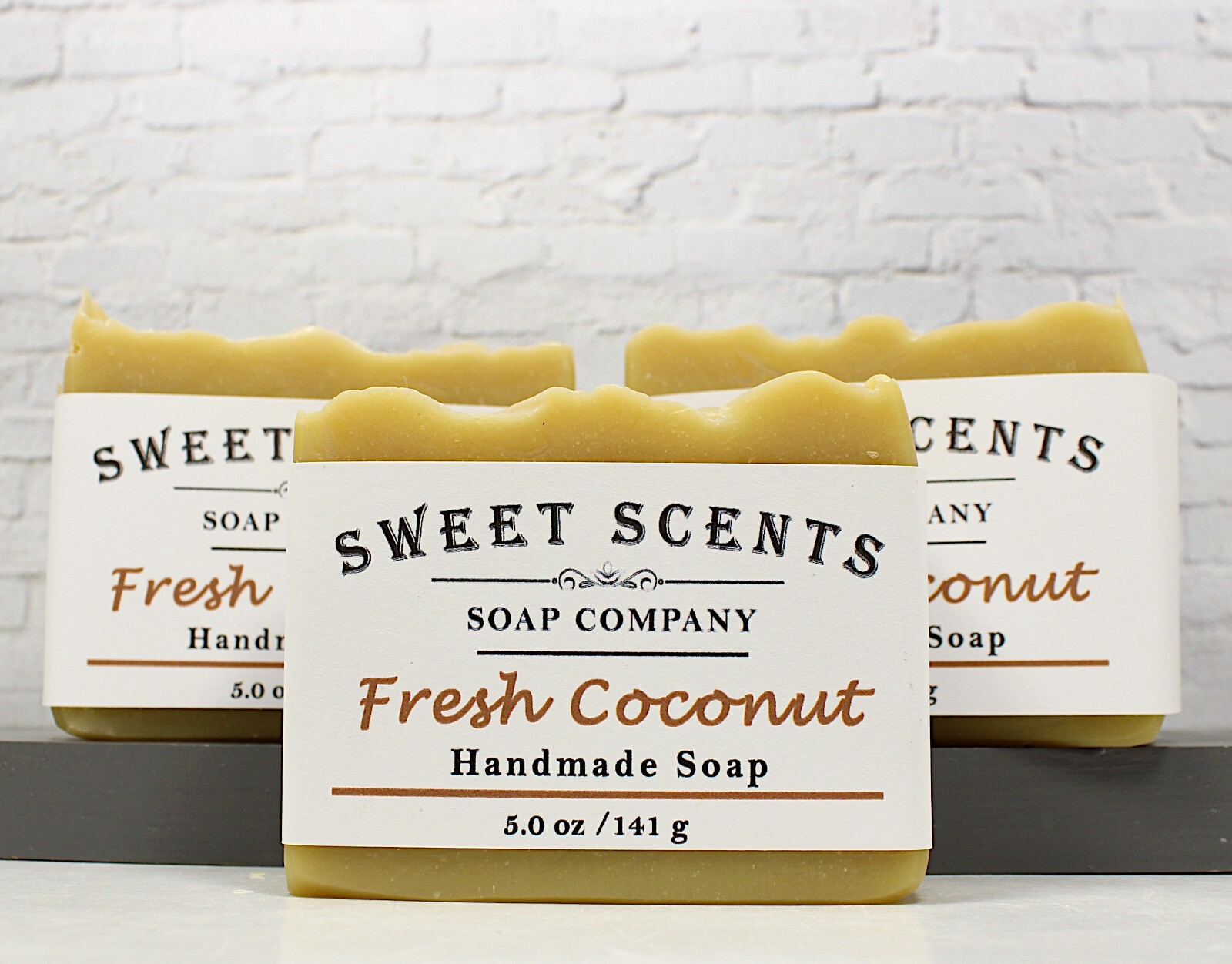 Fresh Coconut Soap – Handmade, Cold Process, Scented Soap