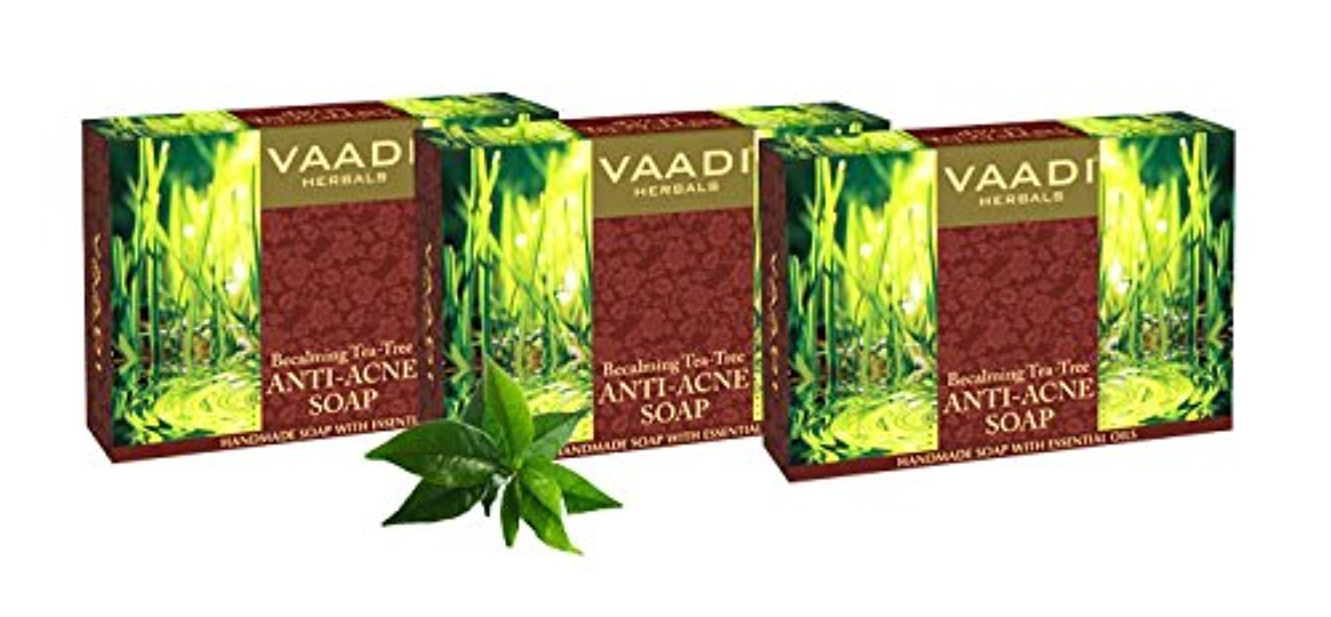 Vaadi Assorted Luxurious Handmade Herbal Soaps Neem Tulsi,Saffron,Sandal etc 75g