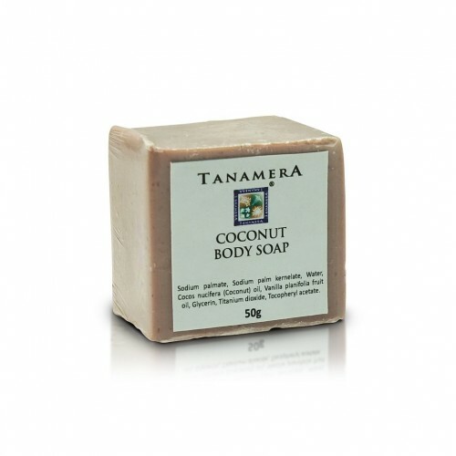 Sisal Tanamera Combo Body Soap Set Bag Pouch Brown, Turmeric & Coconut