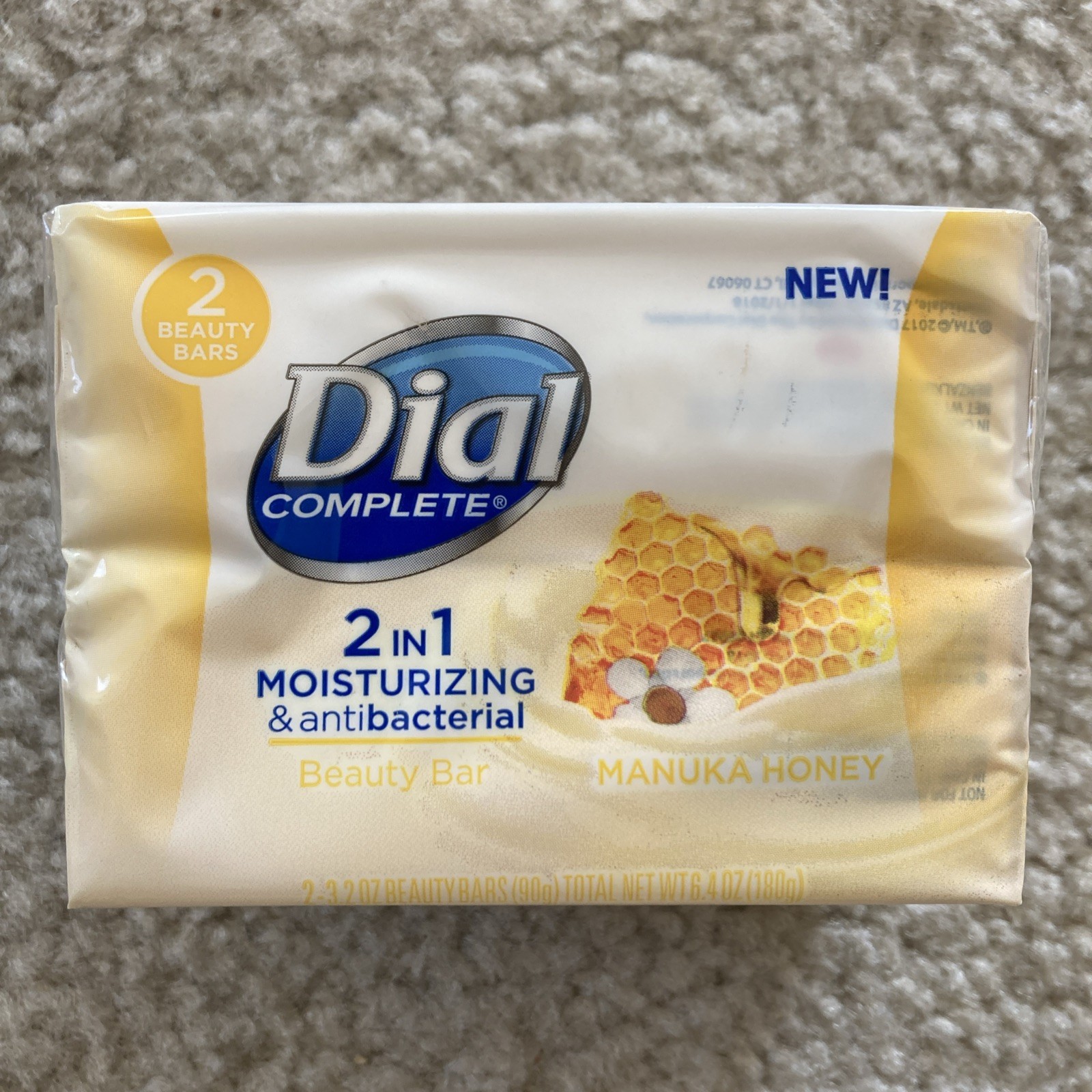 Dial Complete 2 in 1 Moisturizing & Antibacterial Beauty Bar – 2 Count