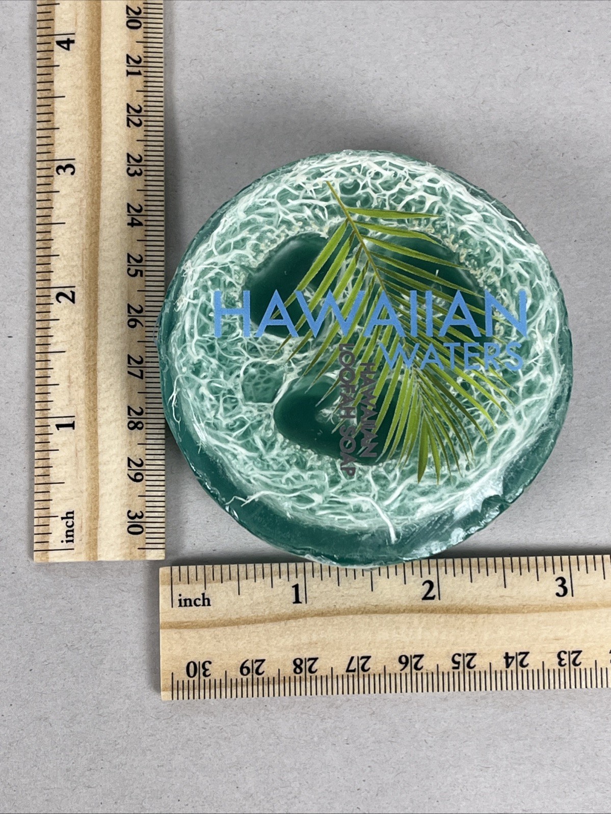 New Hawaiian Loofah Soap Hawaiian Waters 4.75 0z