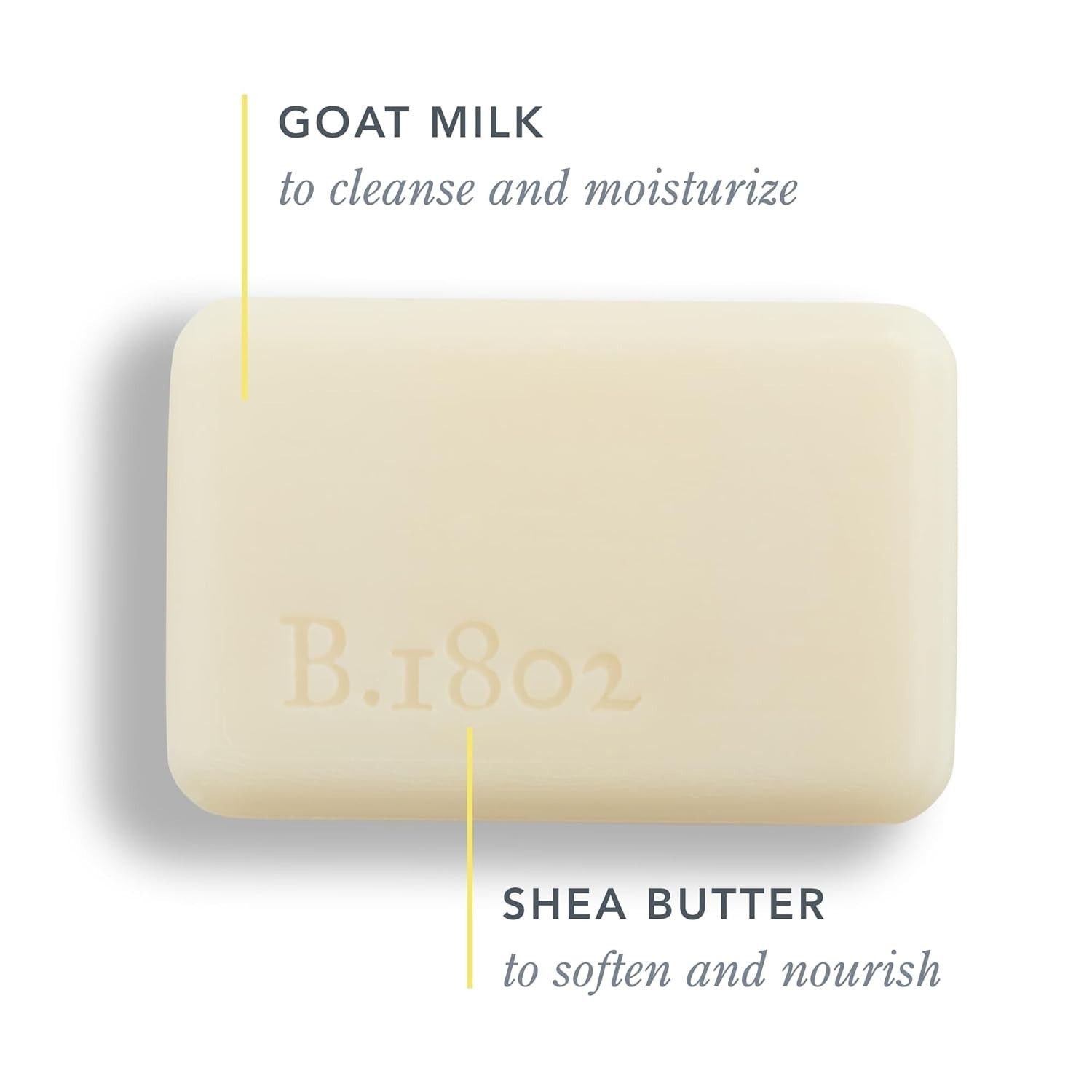 Moisturizing Goat Milk Soap Bar with Shea Butter – Perfect for Daily Use, 3.5oz
