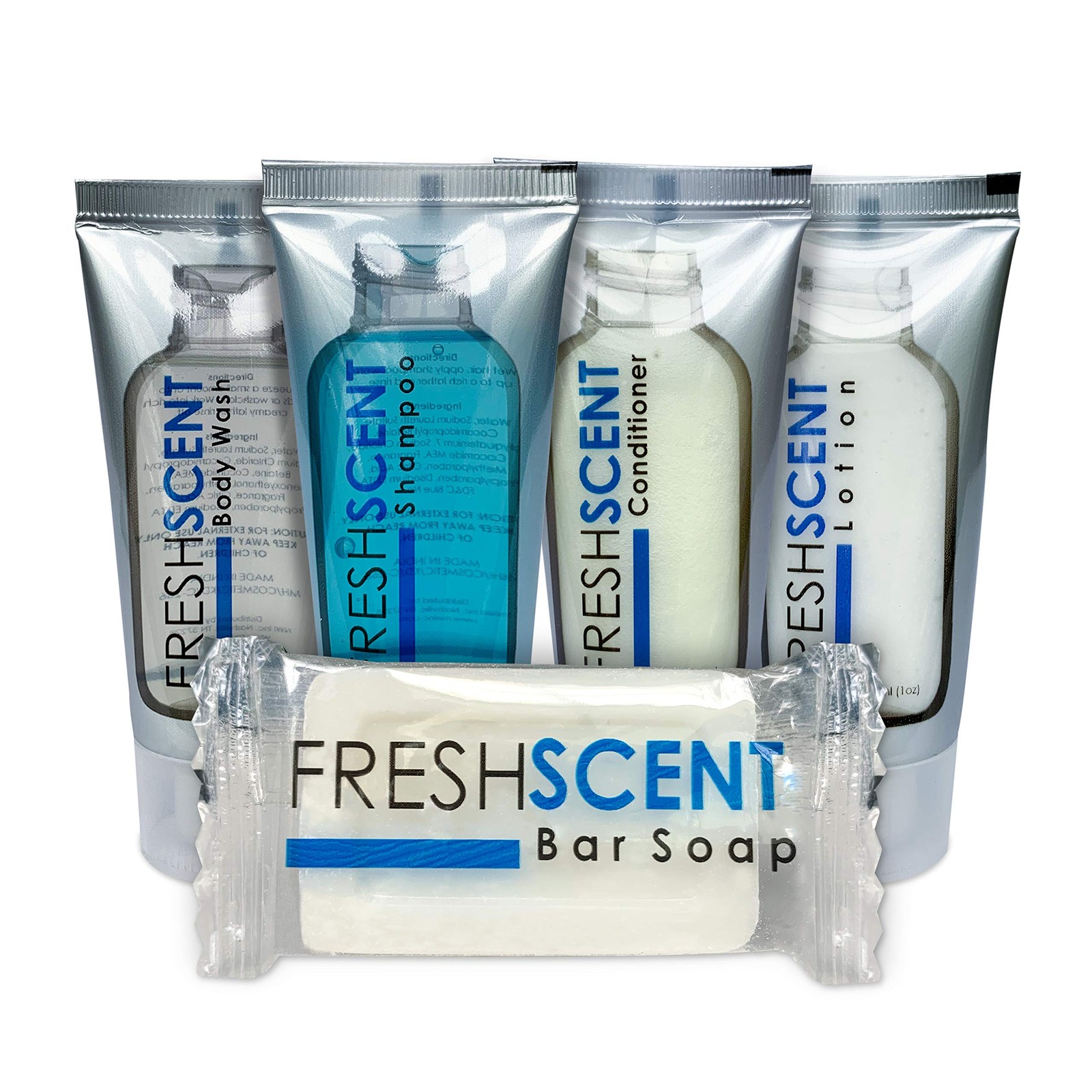 Freshscent 0.5 oz Bar Soap [100 Pack] Hotel Travel Ounce (Pack of 100)