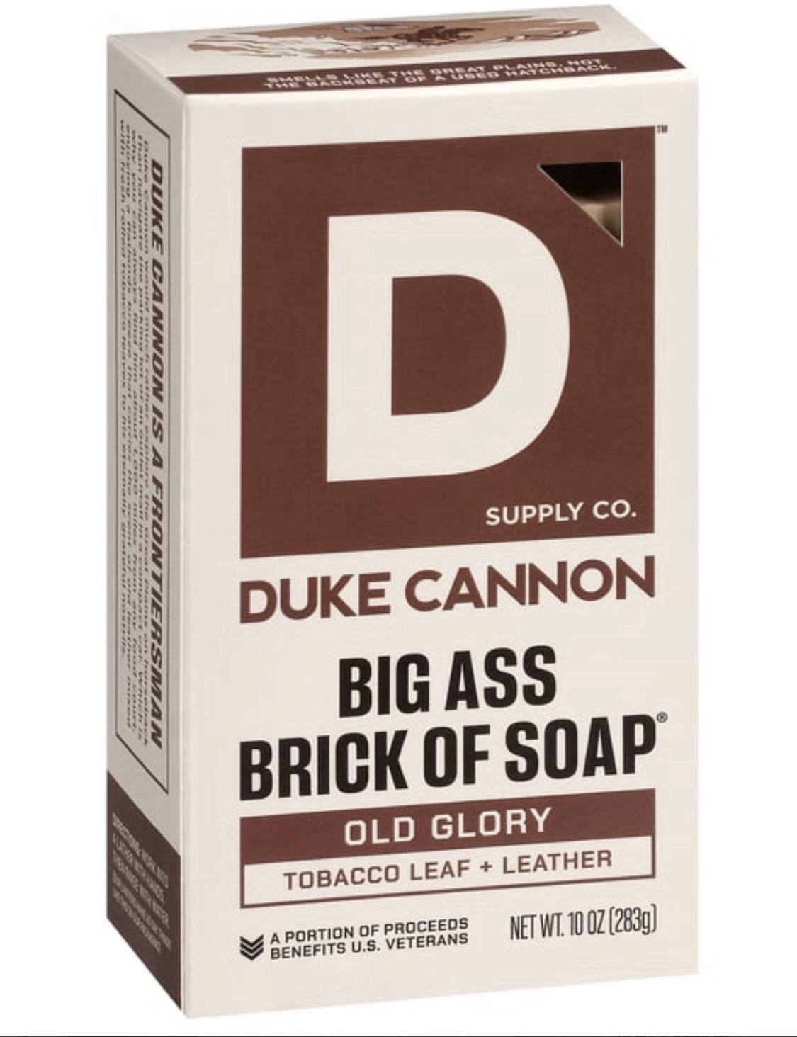 Duke Cannon Supply Co. Old Glory Brick Bar Of Soap 10 Oz – LOT OF 2 – Fast Ship