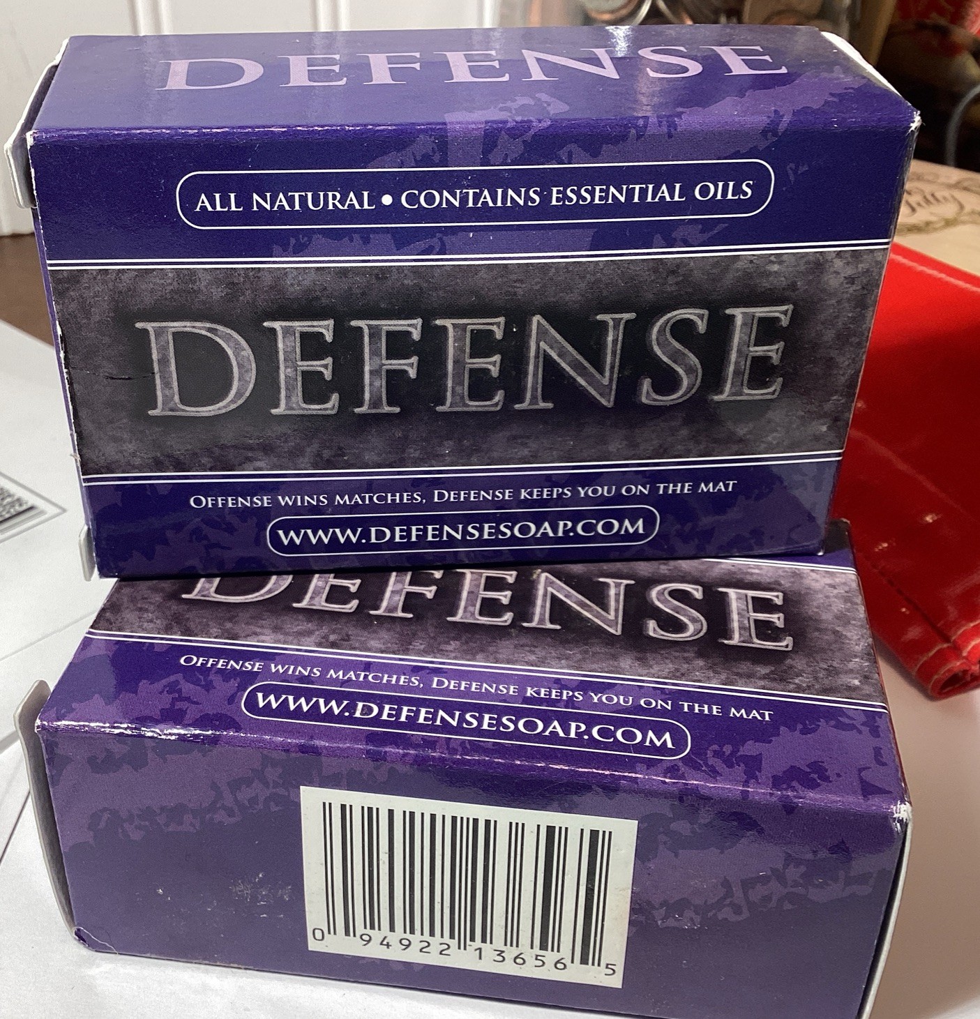 DEFENSE Soap Bar | 4 oz | 2 PACK |100% Natural & Herbal Grade Tea Tree Oil