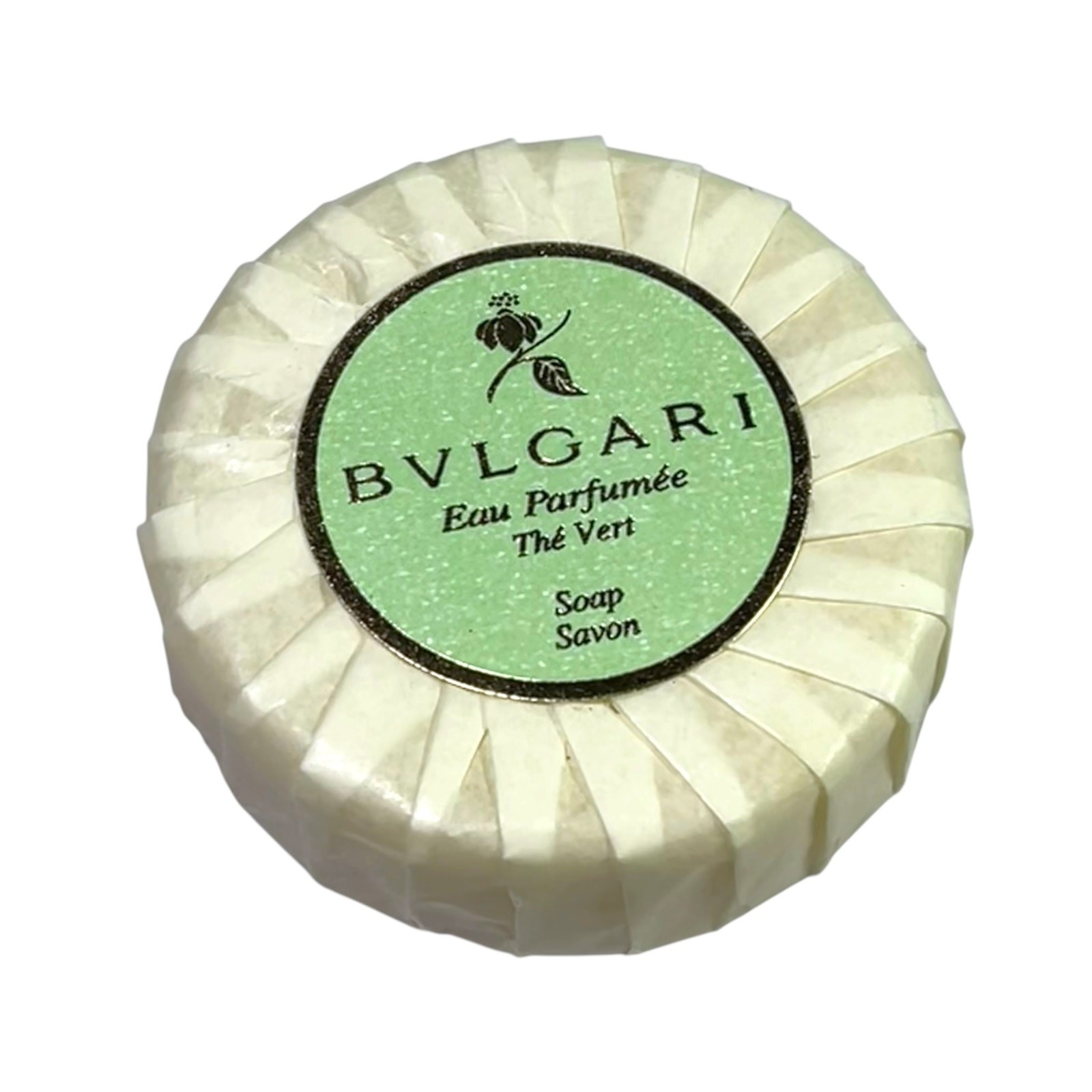 New Bvlgari Eau Parfumée Thé Vert Green Tea Soap 50g