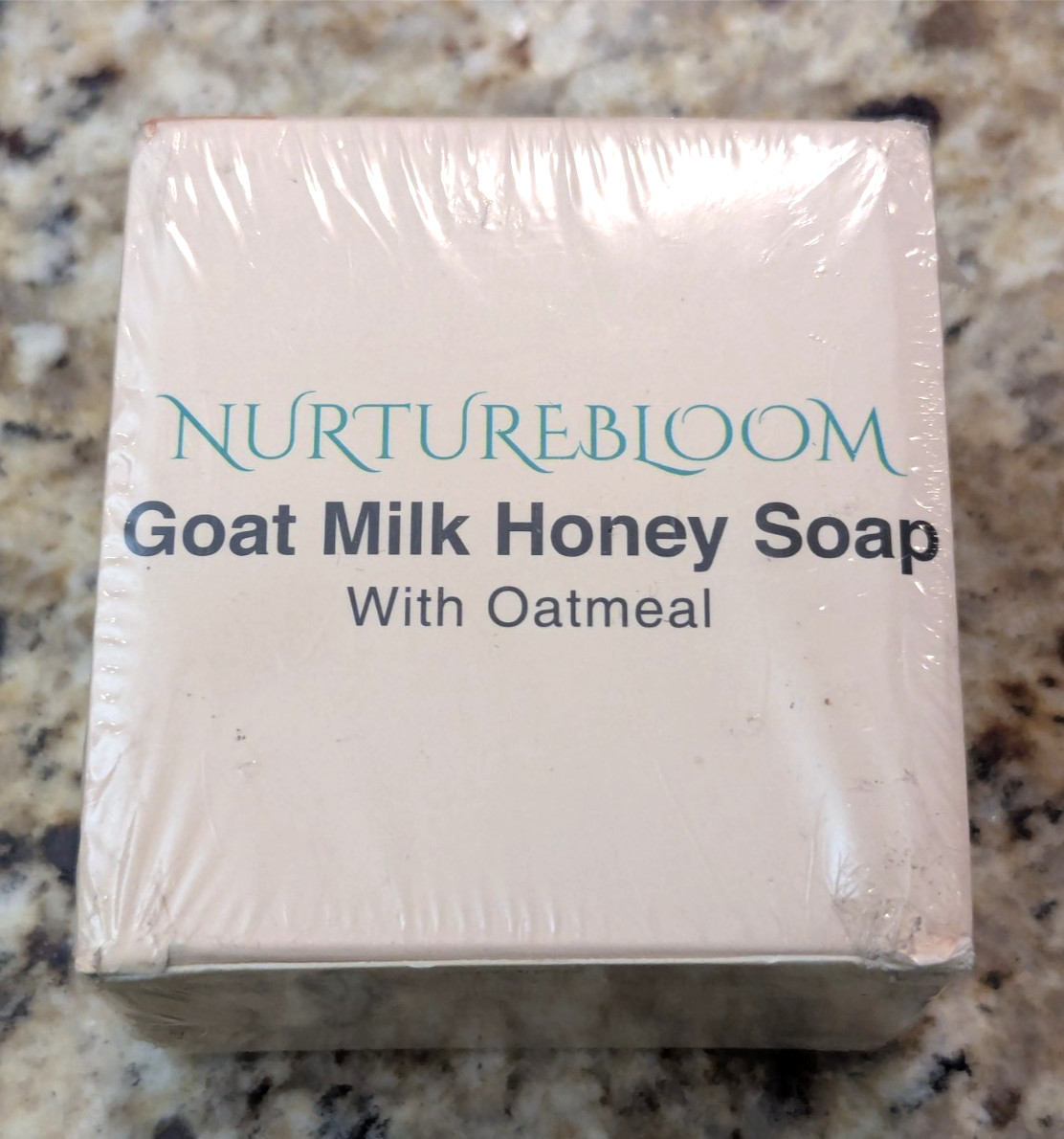 NatureBloom Goat Milk Honey Soap with Oatmeal 3-Bar Pack 100g x 3