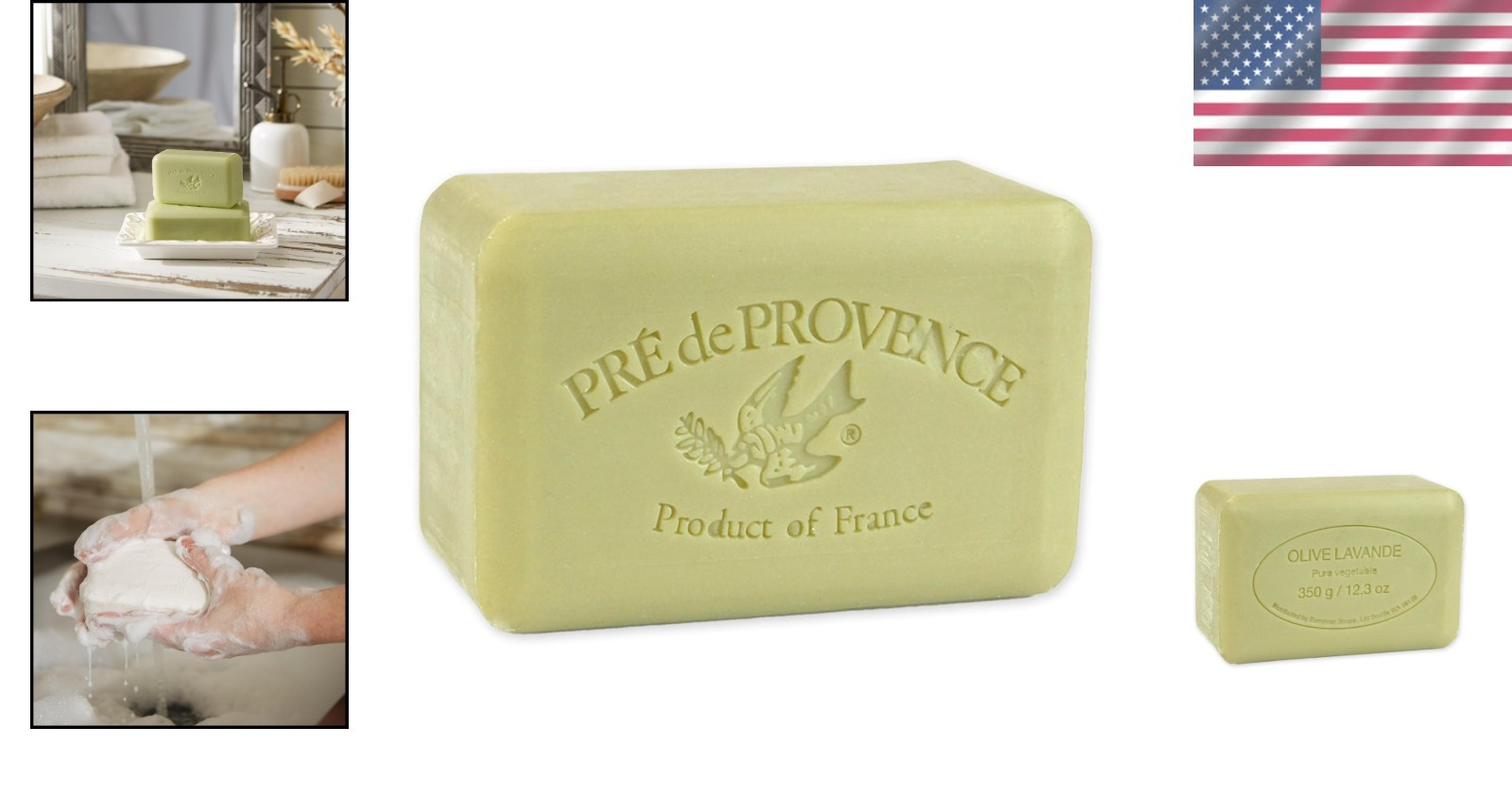 French Lavender Olive Oil Soap Bar