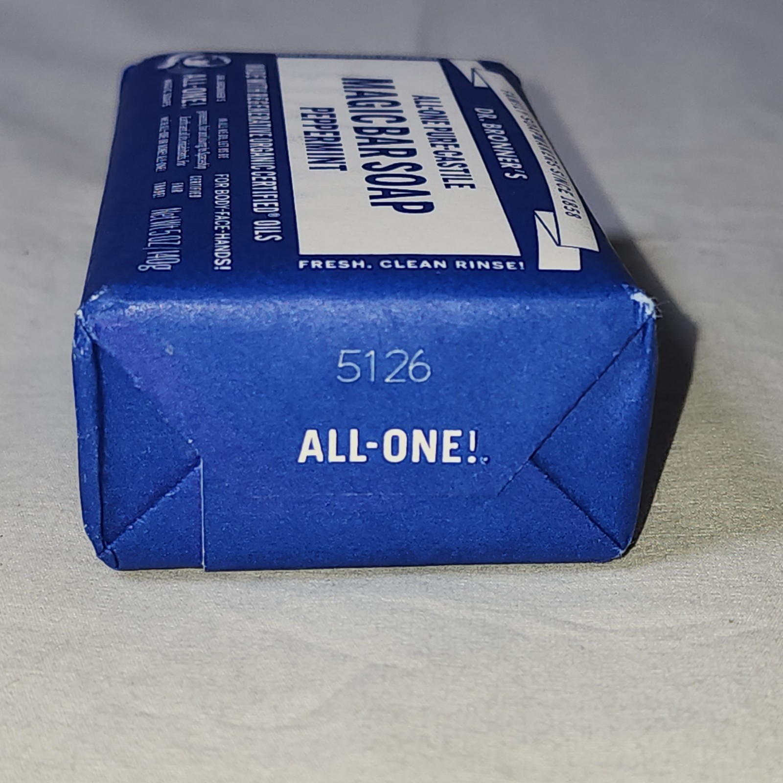 Dr. Bronner’s Magic Soaps All-One Hemp Peppermint Pure-Castile Soap 5 oz Vegan