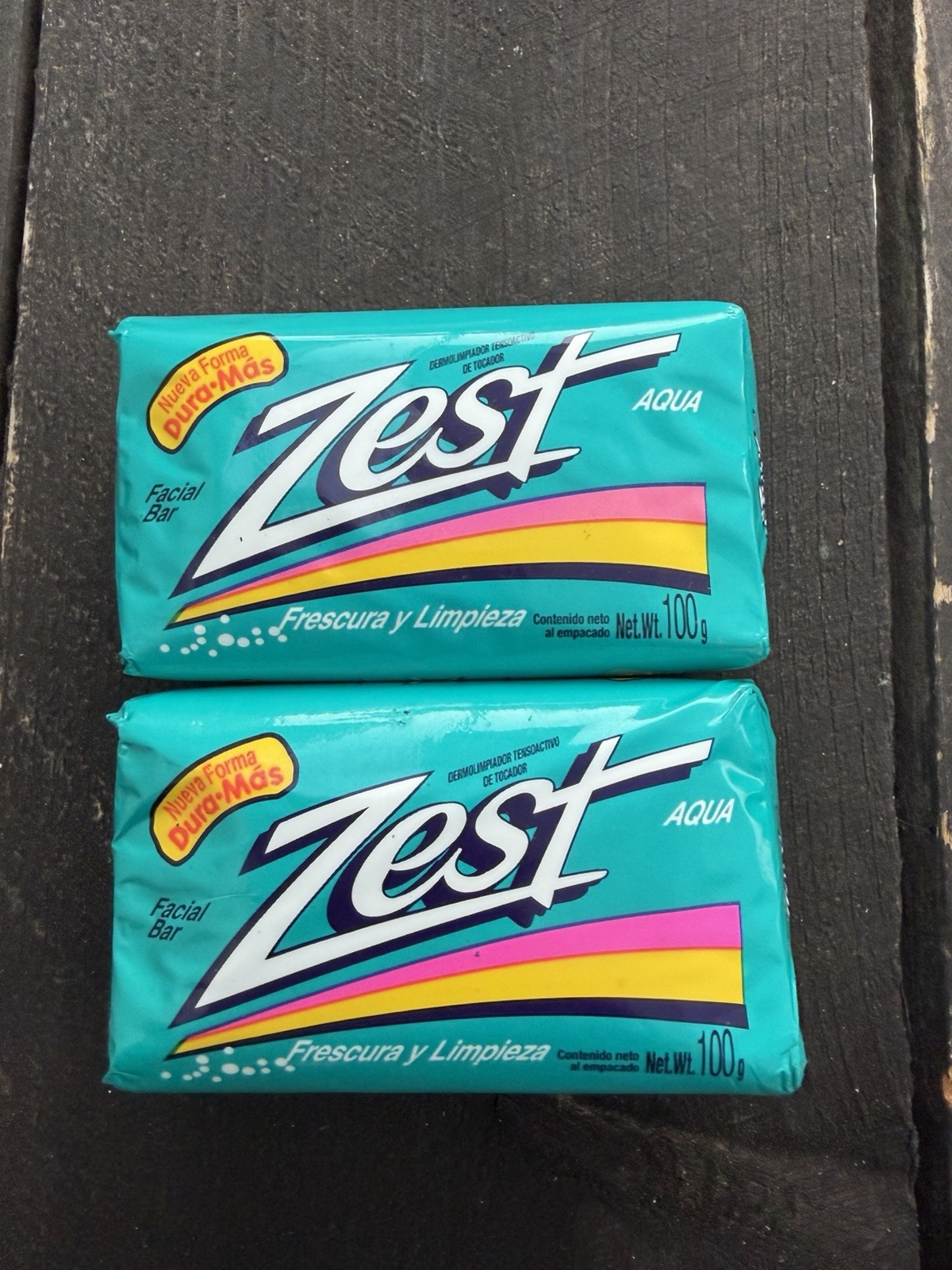 2 x Vintage Zest Deodorant Beauty Bar Soap 3-3/4 oz Bars