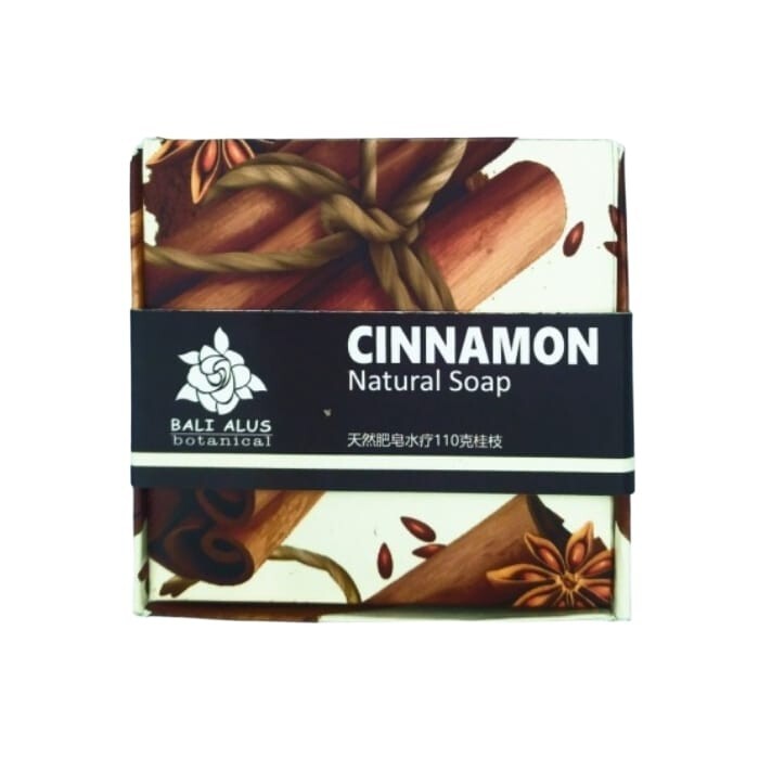 Bali Alus, Natural Soap, 110g, Cinnamon (Pack of 1)