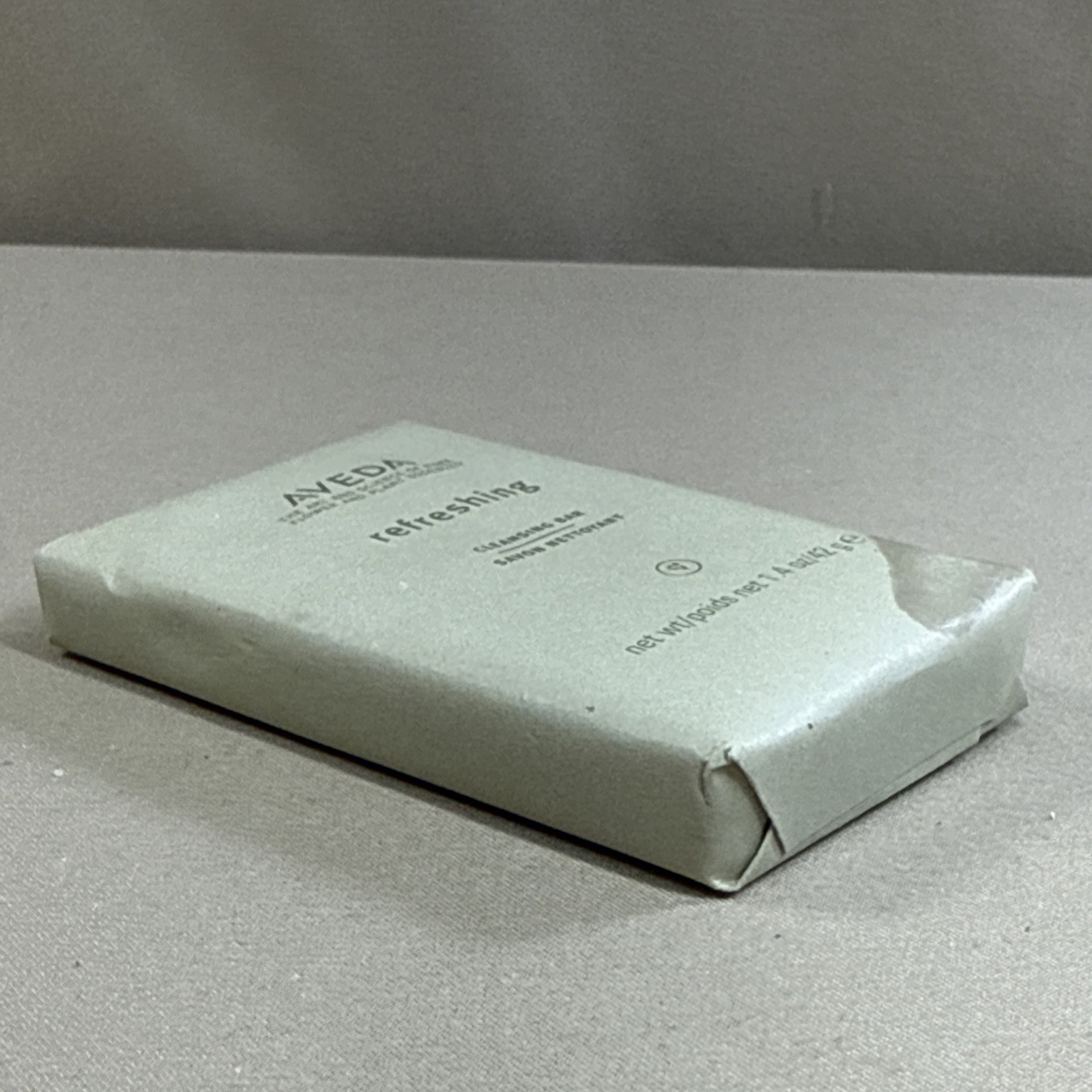 Aveda Refreshing Cleansing Bar Soap Travel Size White 1.4 oz (42 g)