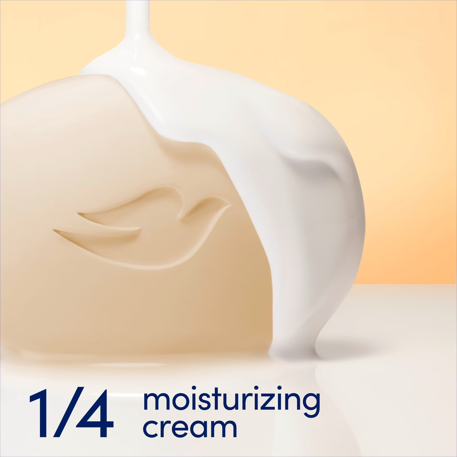 Dove Indulge Soap Bar Warm Vanilla + Sweet Cream for Hydrated & Soft Skin 3.75 O
