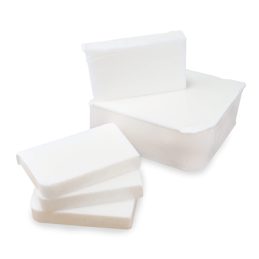 White Soap Base – Moisturizing Melt and Pour Glycerin Soap Base for Crafting …