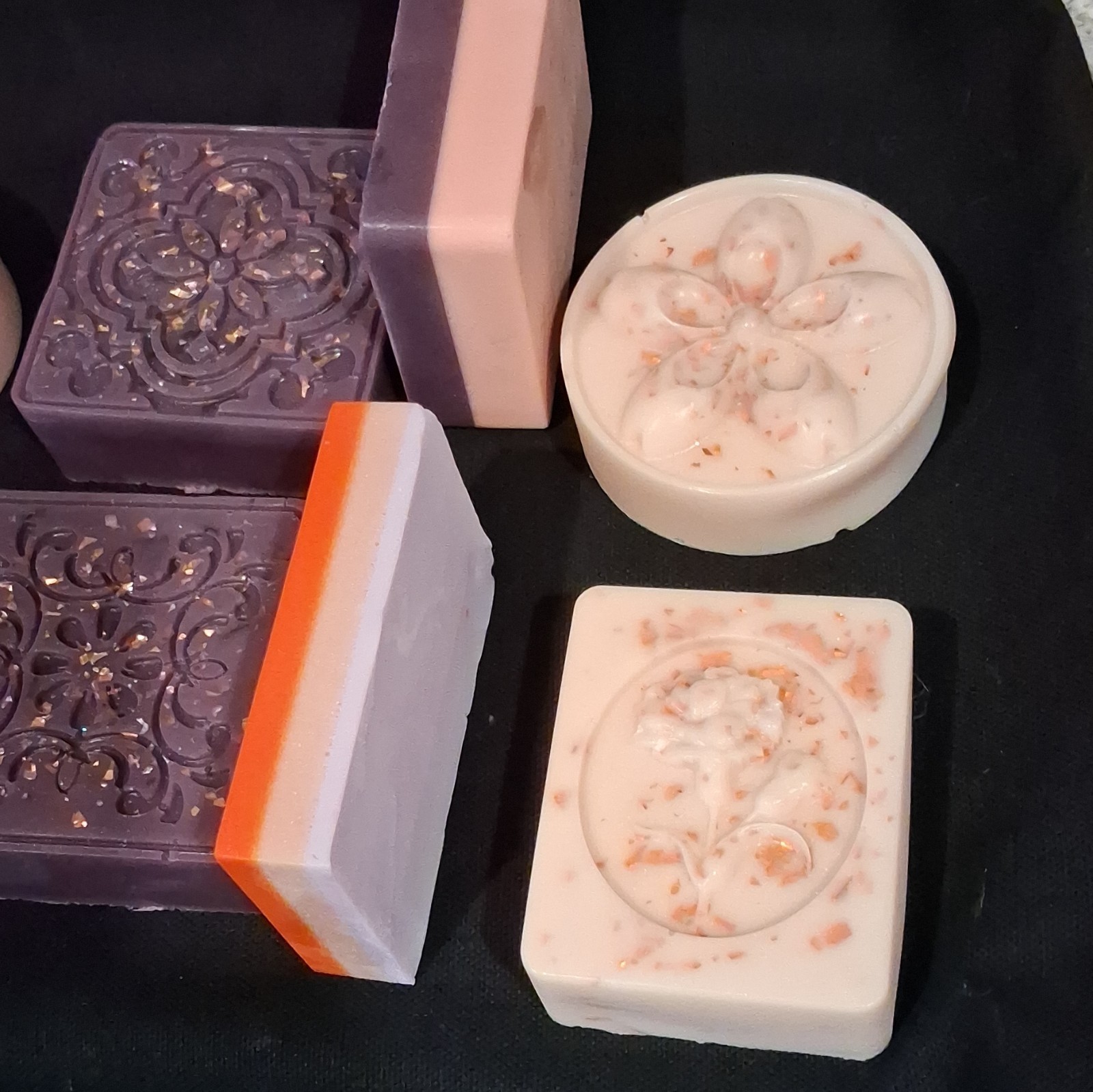 Handmade Floral Assorted Body & Hand Bar Soap Set Multipack, Multicolor