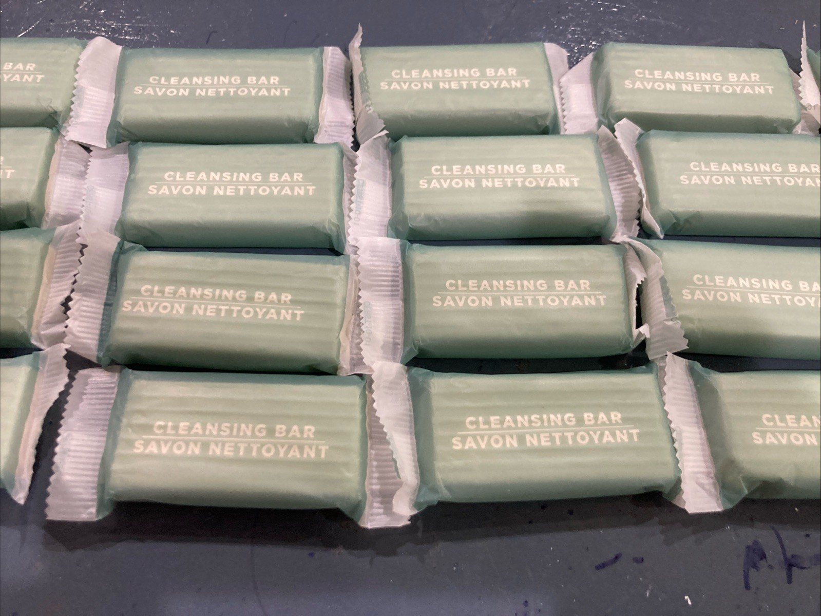 20 Cleansing Bars Individually Wrapped Travel Soap .72 Oz