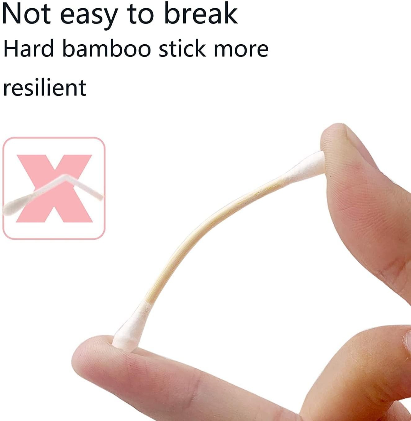 Gentle 900pcs Natural Bamboo Swabs – The Eco-Friendly Choice for Every Purpose