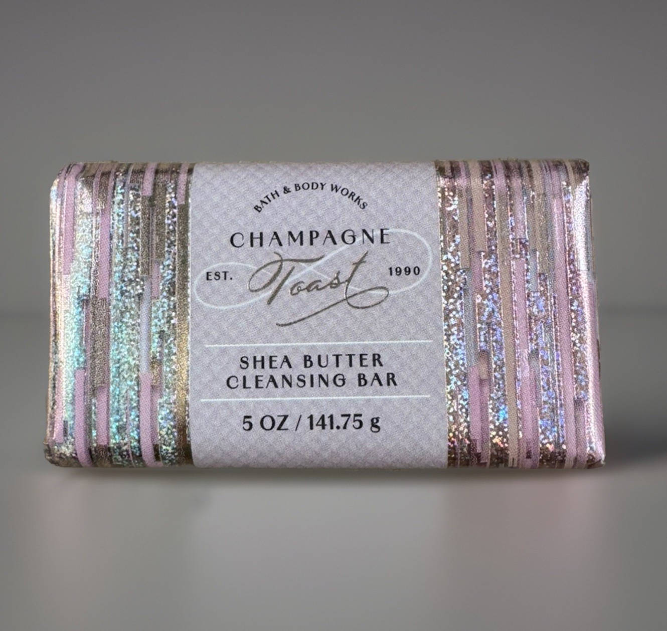 Bath & Body Works – CHAMPAGNE TOAST- Shea Butter Cleansing Bar 5 oz Body Soap