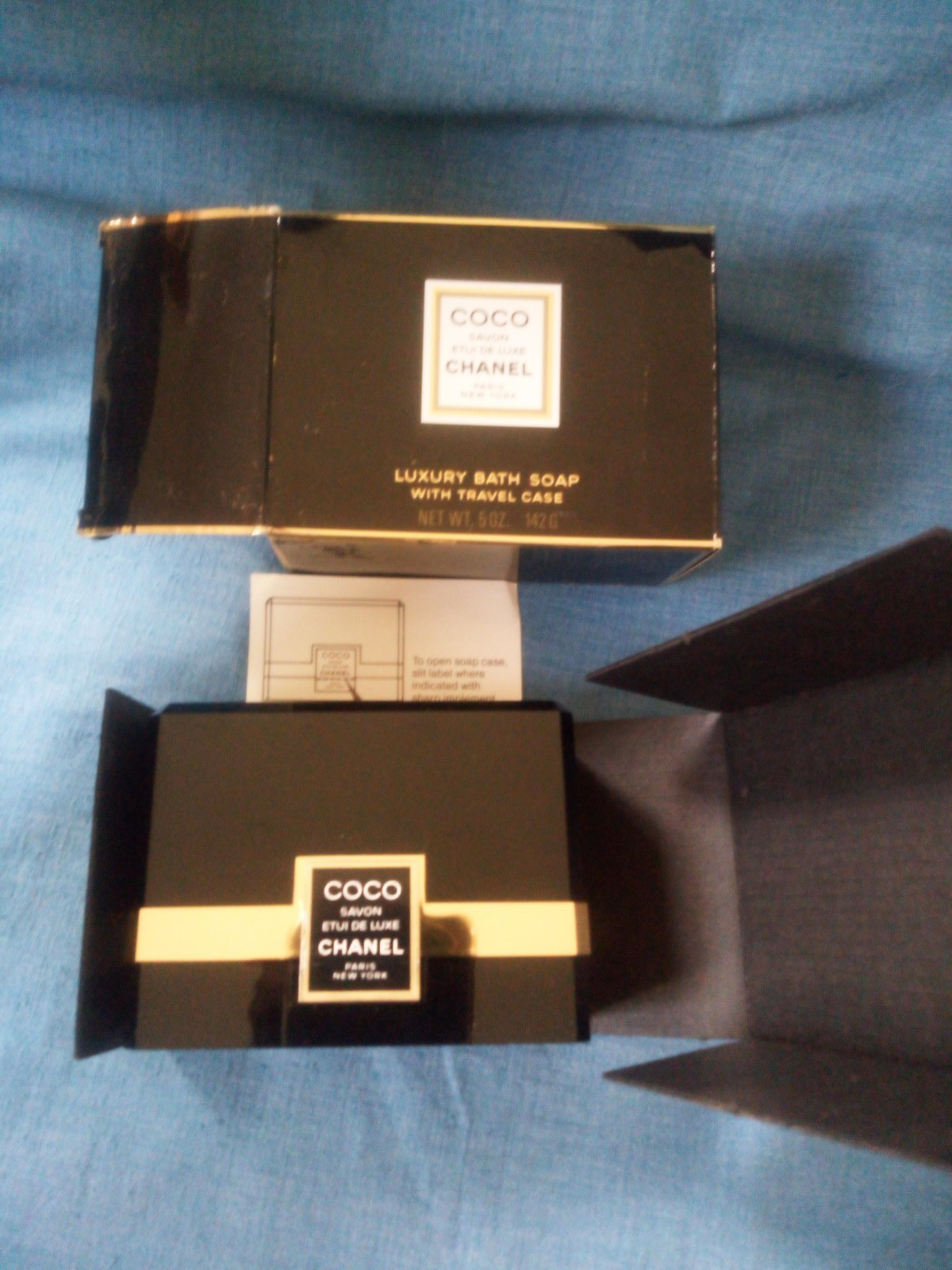Vintage CHANEL Coco Luxury Bath Soap Savon 5 OZ 142G Unused in Box France READ