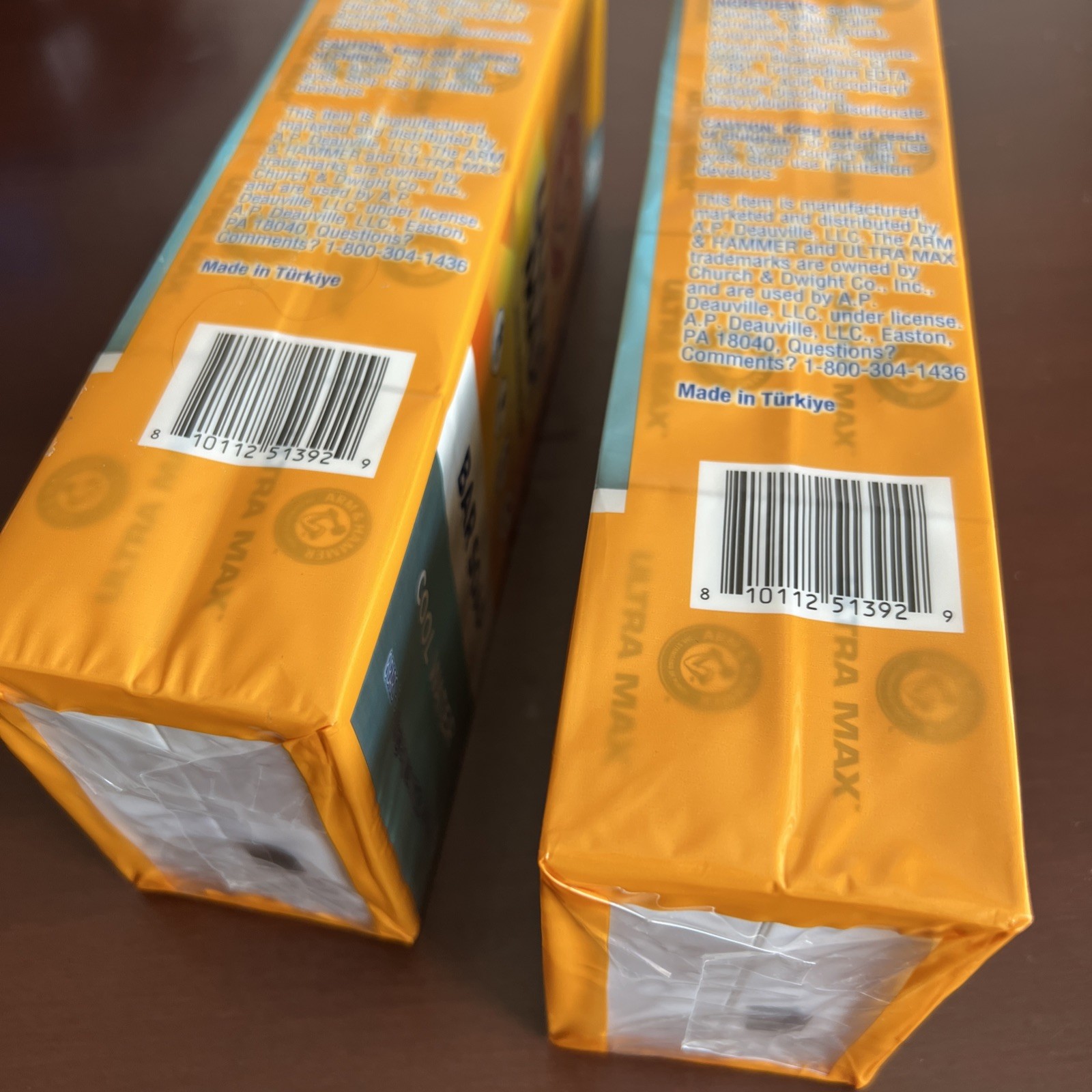 2 – Arm & Hammer Ultra Max Bar Soap with Baking Soda Cool Water Scent 8 Packs