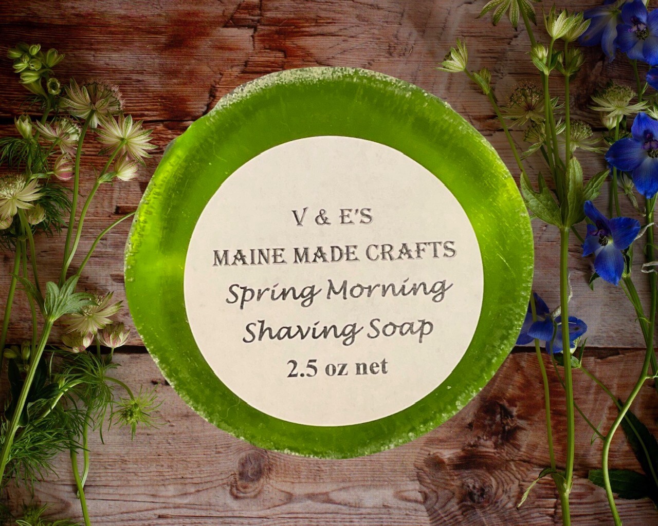 Glycerin Shaving Soap – Spring Morning