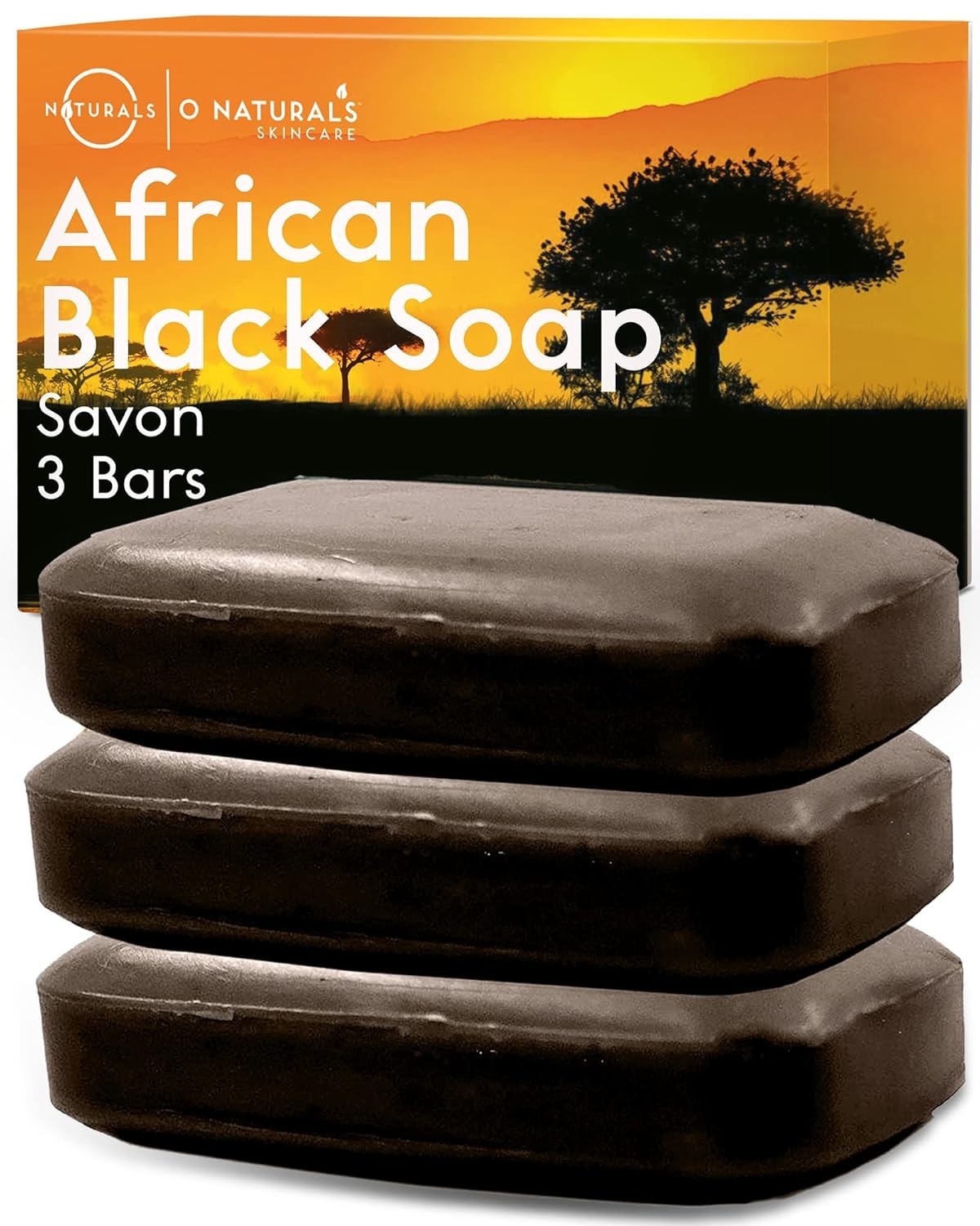 3-Pack Organic Soap Bar 4oz each Set – 100% Cold Process Body Wash Scented …