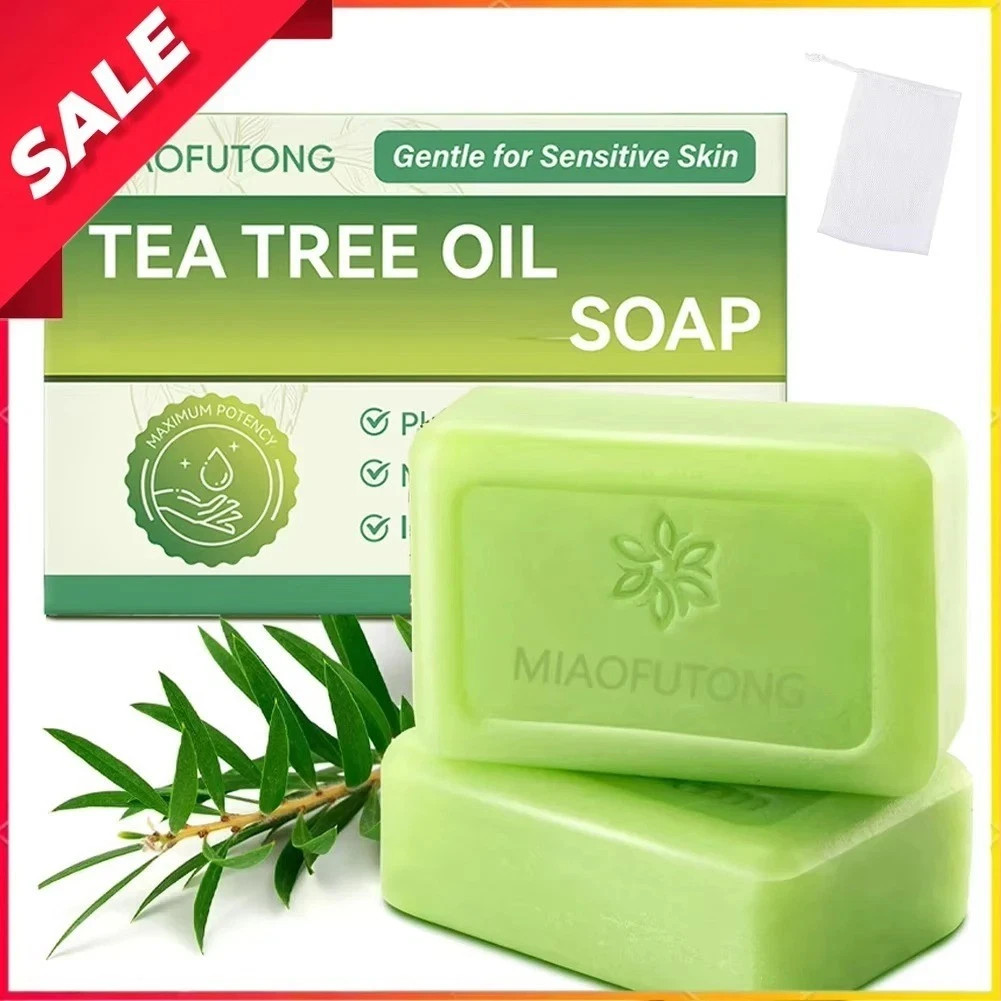 Veloma Soap Antifungal Soap Relief Soap Bar –Body Wash for Face Tea Tree Oil