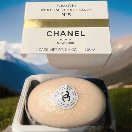CHANEL PARIS No. 5 Savon Perfumed Bath Soap 5.3oz 150g