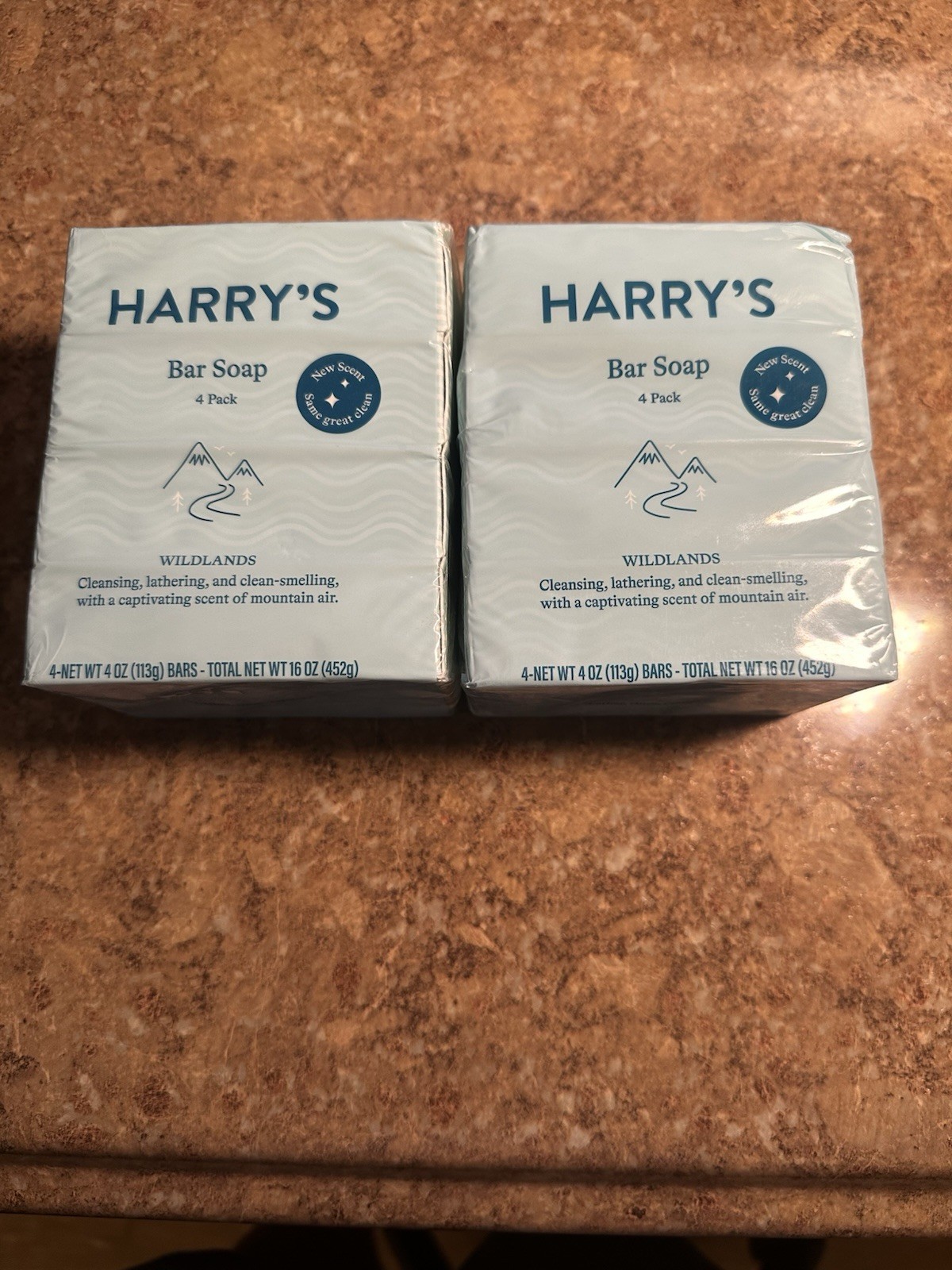 Harry’s Bar Soap Wildlands Scent 4 pack – Lot of 2