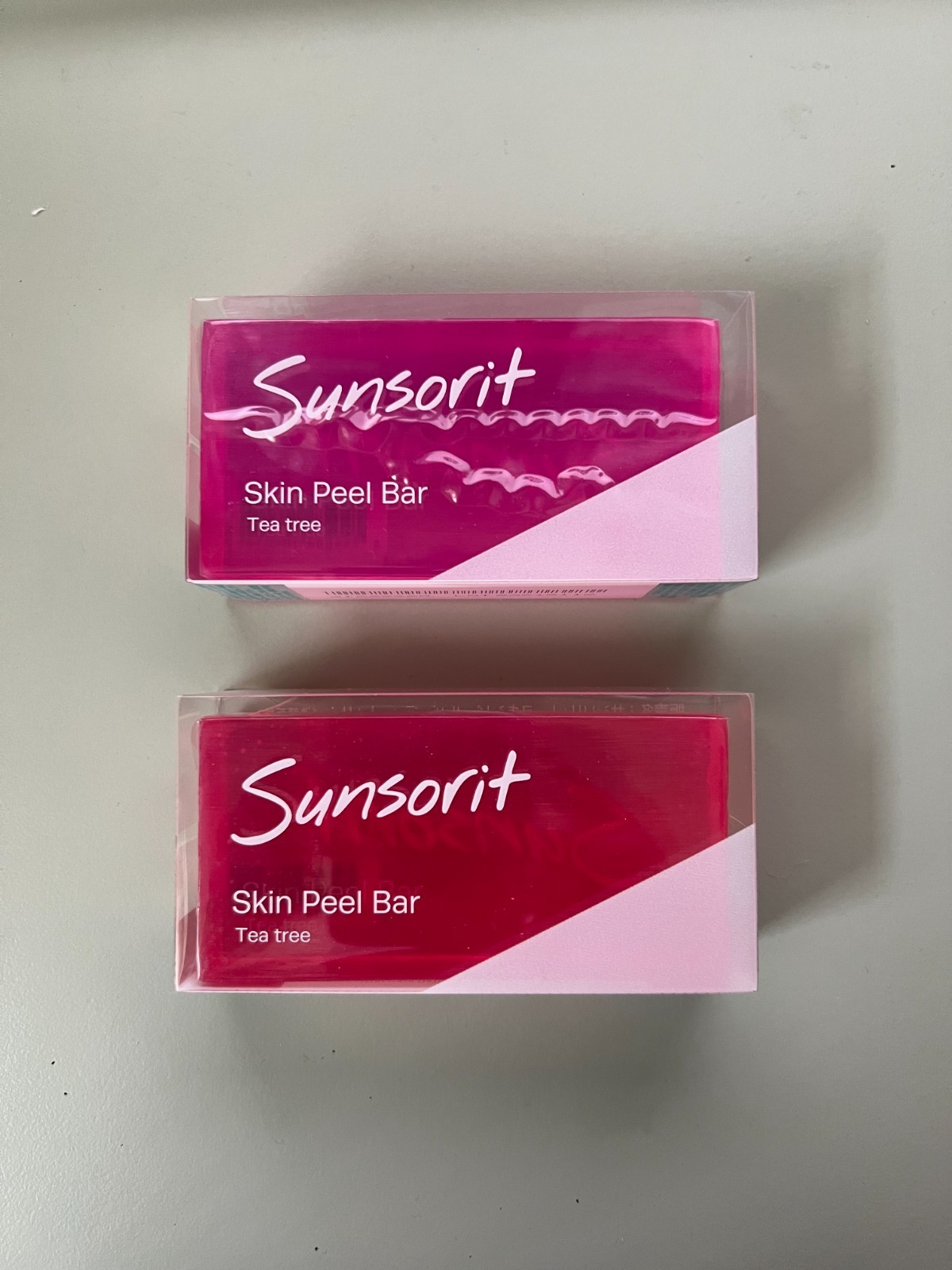 Sunsorit Skin Peel Bar Tea Tree – Set of 2