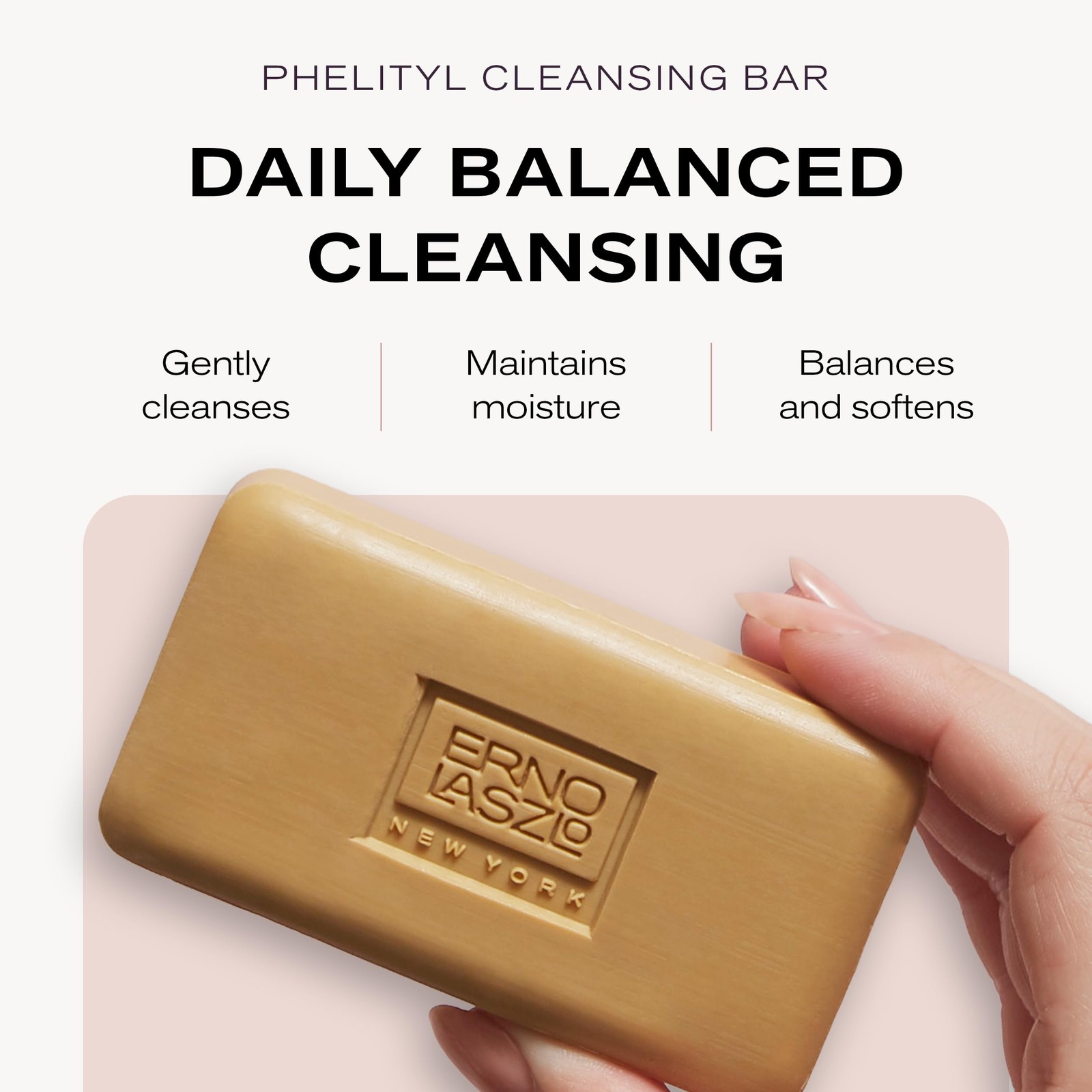 Phelityl Cleansing Bar | Moisturizing Soap Hydrates, Boost Radiance for a Silky