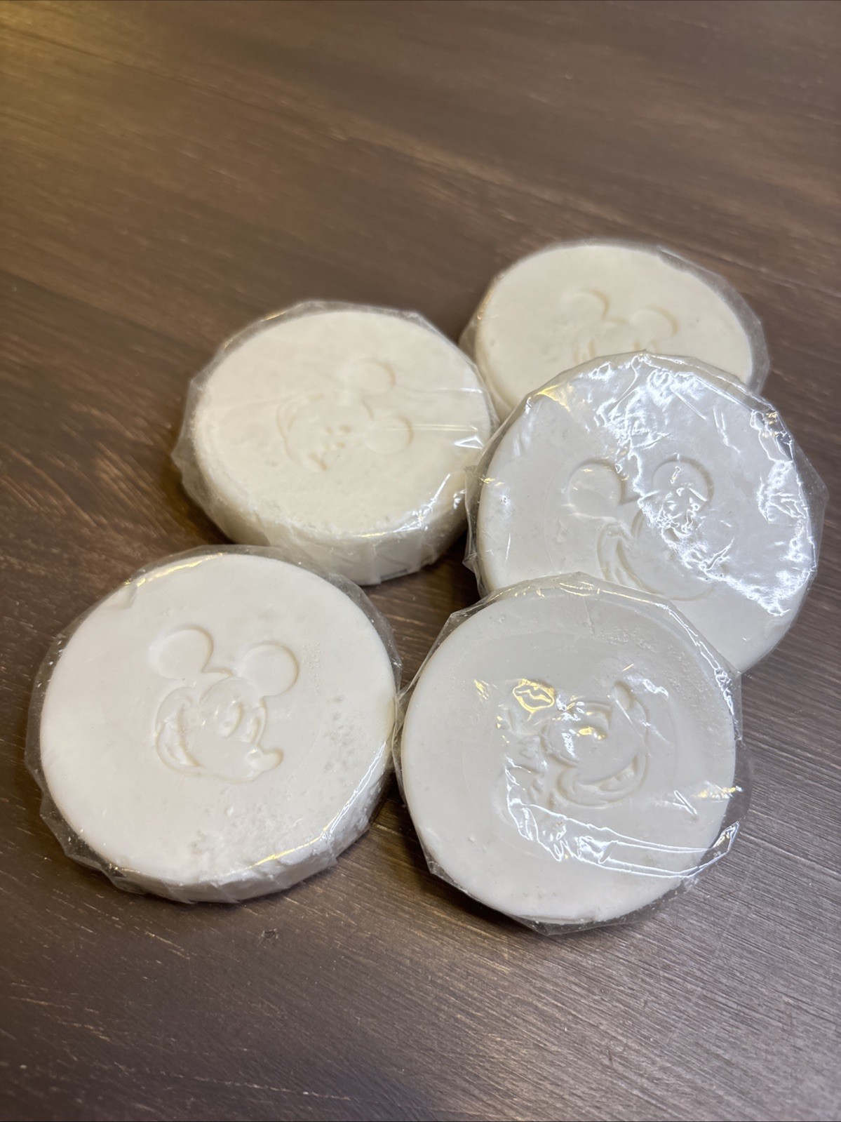 DISNEY RESORTS Soaps Wrapped Florida Mickey (4) Bath~ (1) Facial