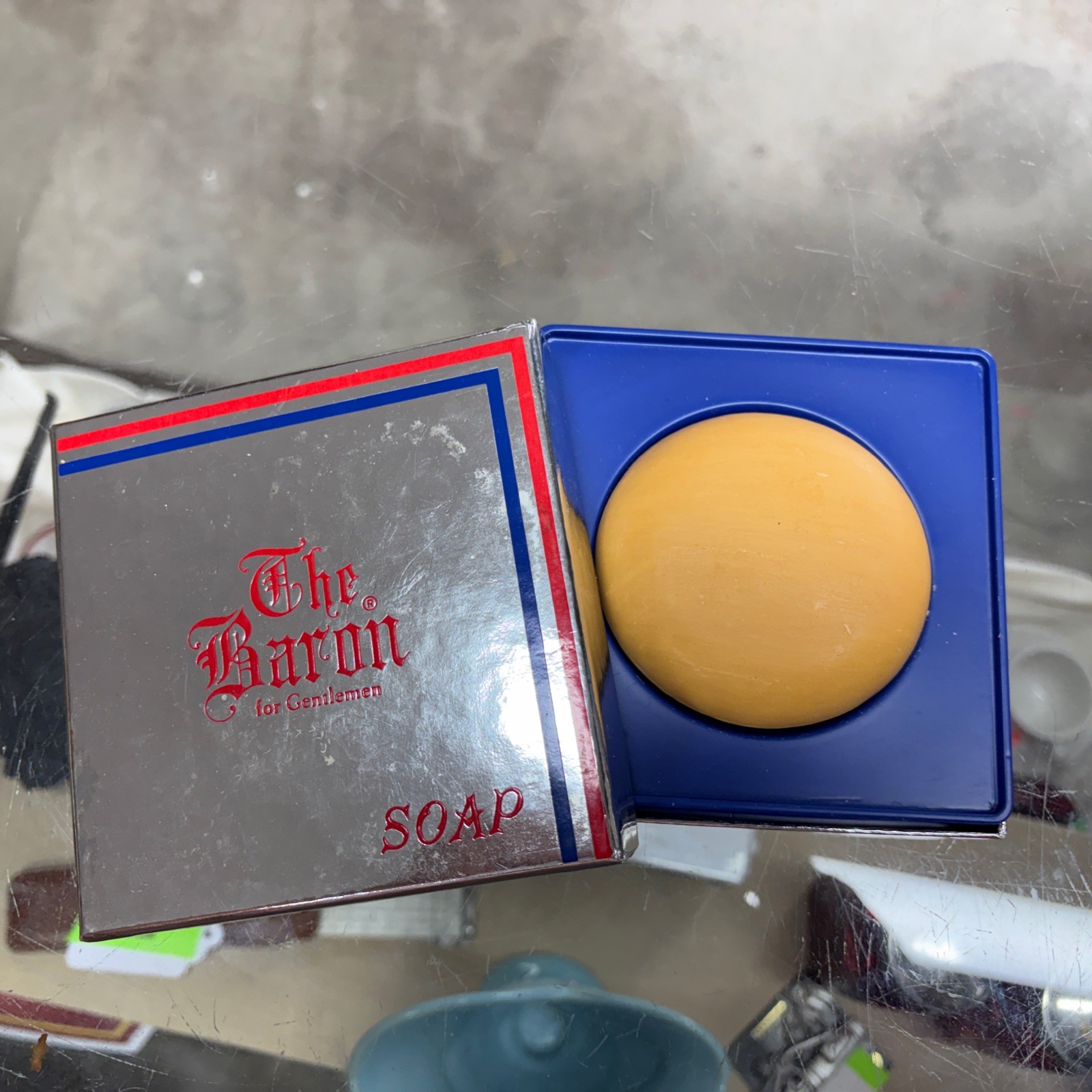 Vintage The Baron For Gentlemen Bath Soap 5.5 OZ. By Evyan New In Box