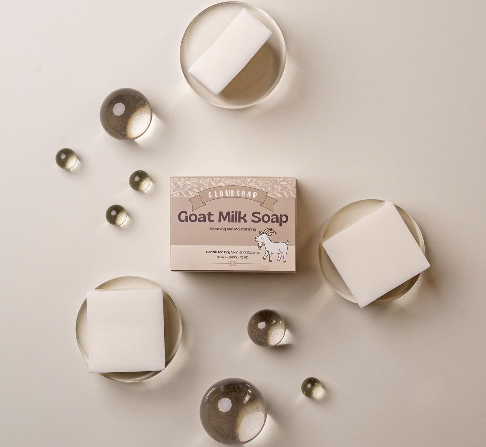 Goat Milk Soap – Natural Moisturizing Bar for Dry, Sensitive & Delicate Sk