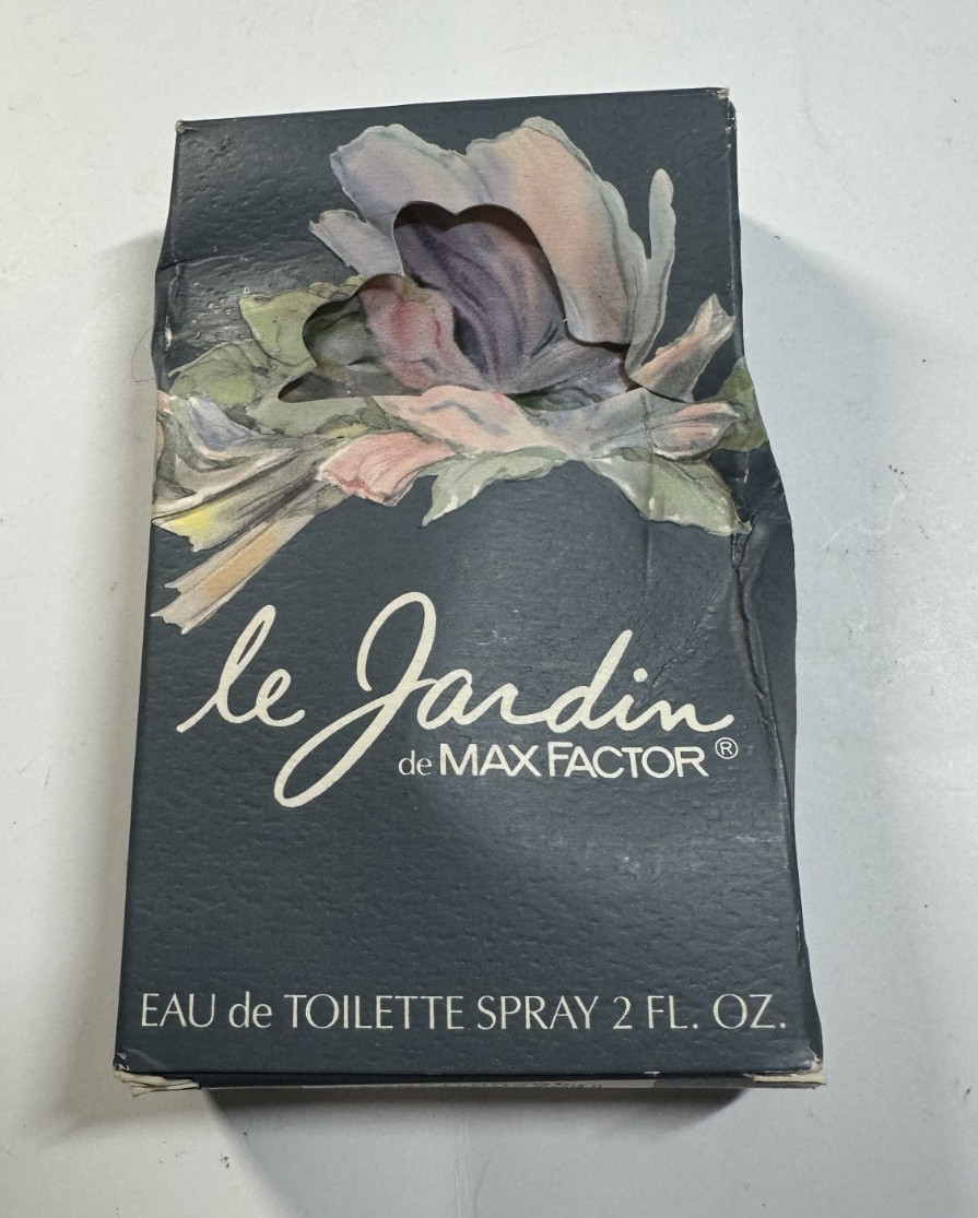 Max Factor Le Jardin EAU de Toilette spray 2 oz for Women New in Box.