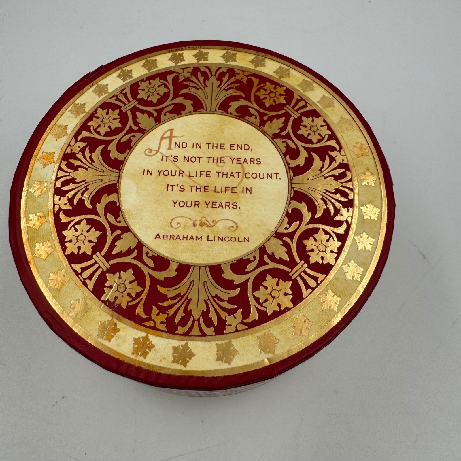 Punch Studio Verbena Soap Bar 5oz Bar Floral Embossed Keepsake Box NEW