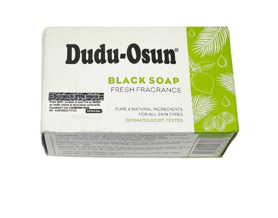 Dudu Osun Black Soap – Fresh Fragrance
