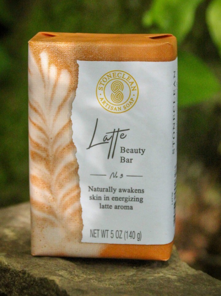 🤎 STONECLEAN 🤎 (5 Oz.) Bar ☕️🫧 ●LATTE● ☕️🫧 ≈ARTISAN SOAP≈ Beauty Bar 🫧.