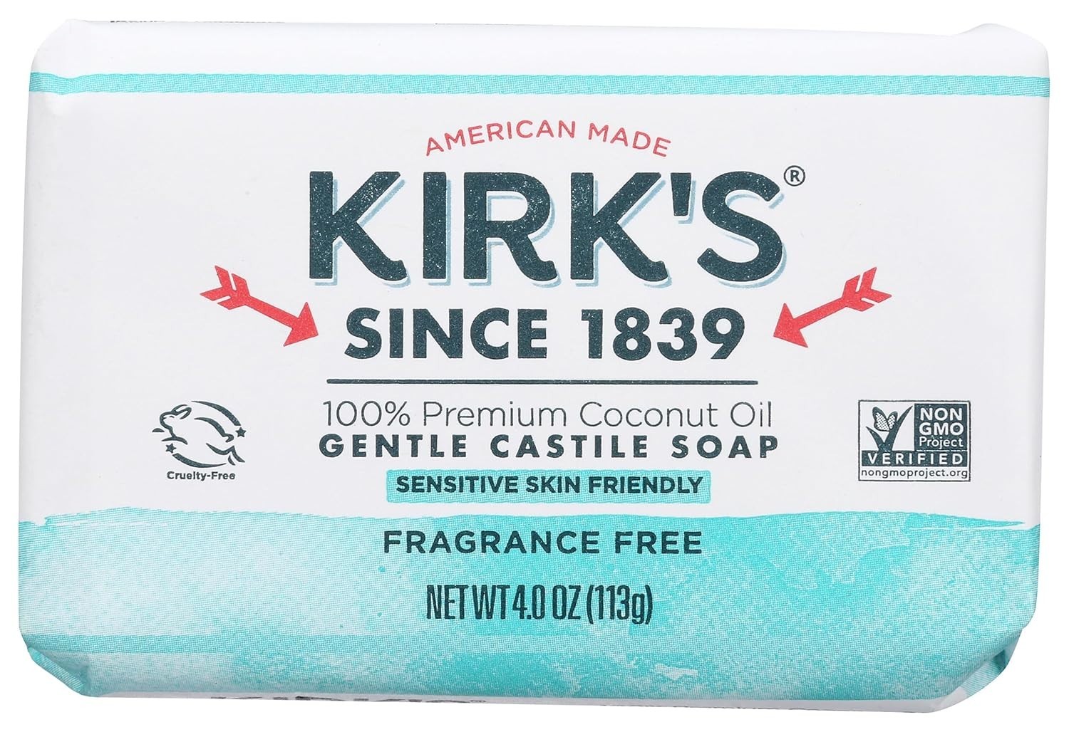 Organic Fragrance-Free Coco Castile Soap – Gentle Moisturizer for All Skin Types