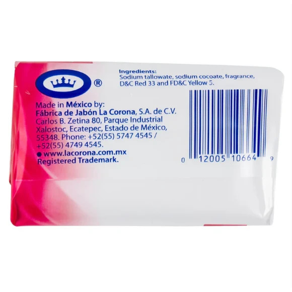 Rosa Venus Pink Bar Soap 3.5 oz – Pack of 6 FREE SHIPPING