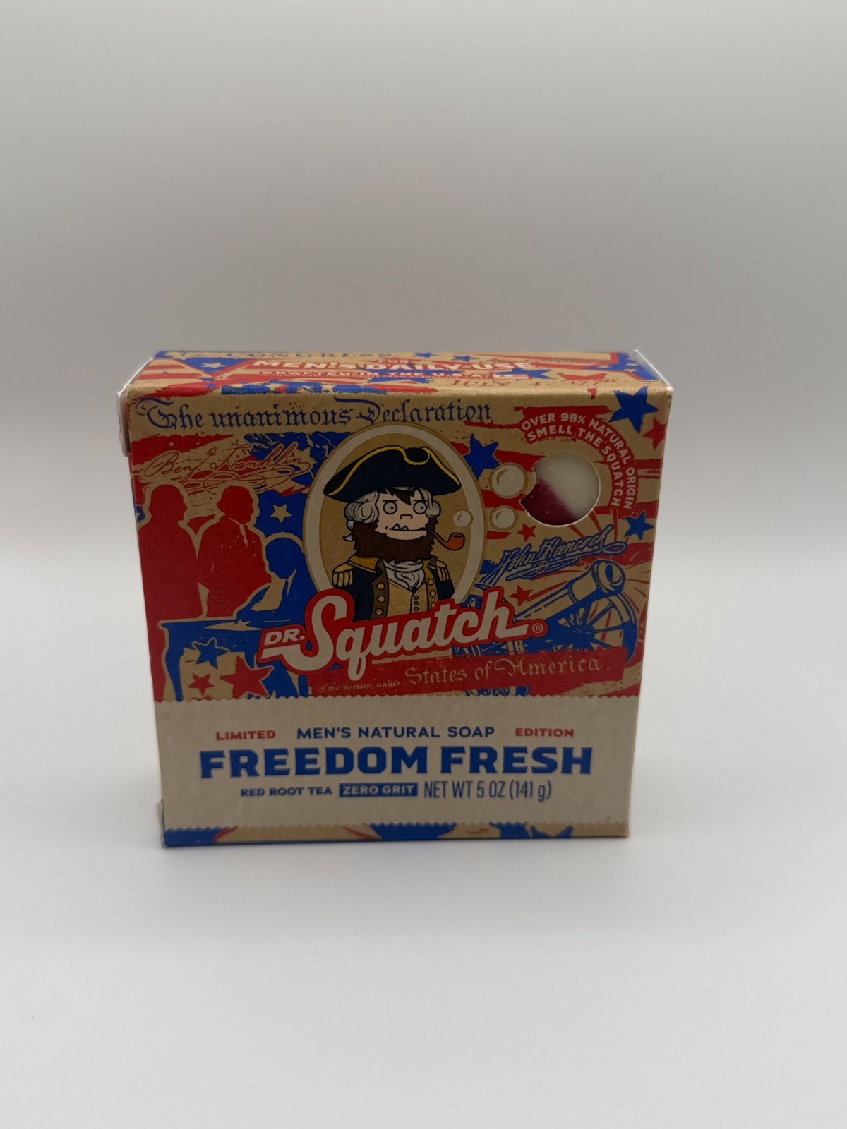 Dr Squatch 4th of July Bundle Freedom Fresh Fresh Falls Soap Body Wash Deodorant
