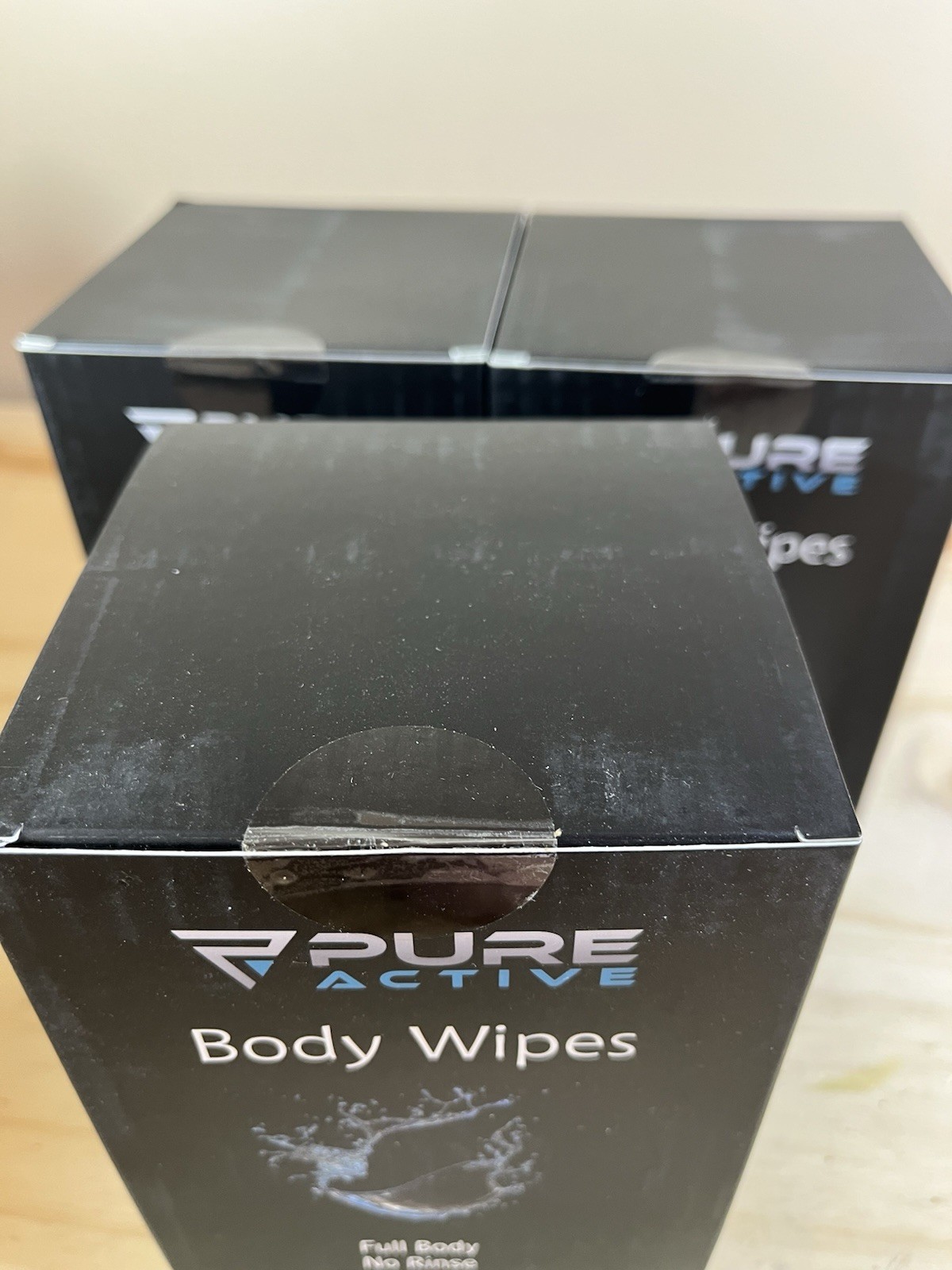 Pure Active Women’s Shower/ Body Wipes 60 Ind. Wrapped Personal Hygiene Exp ‘27