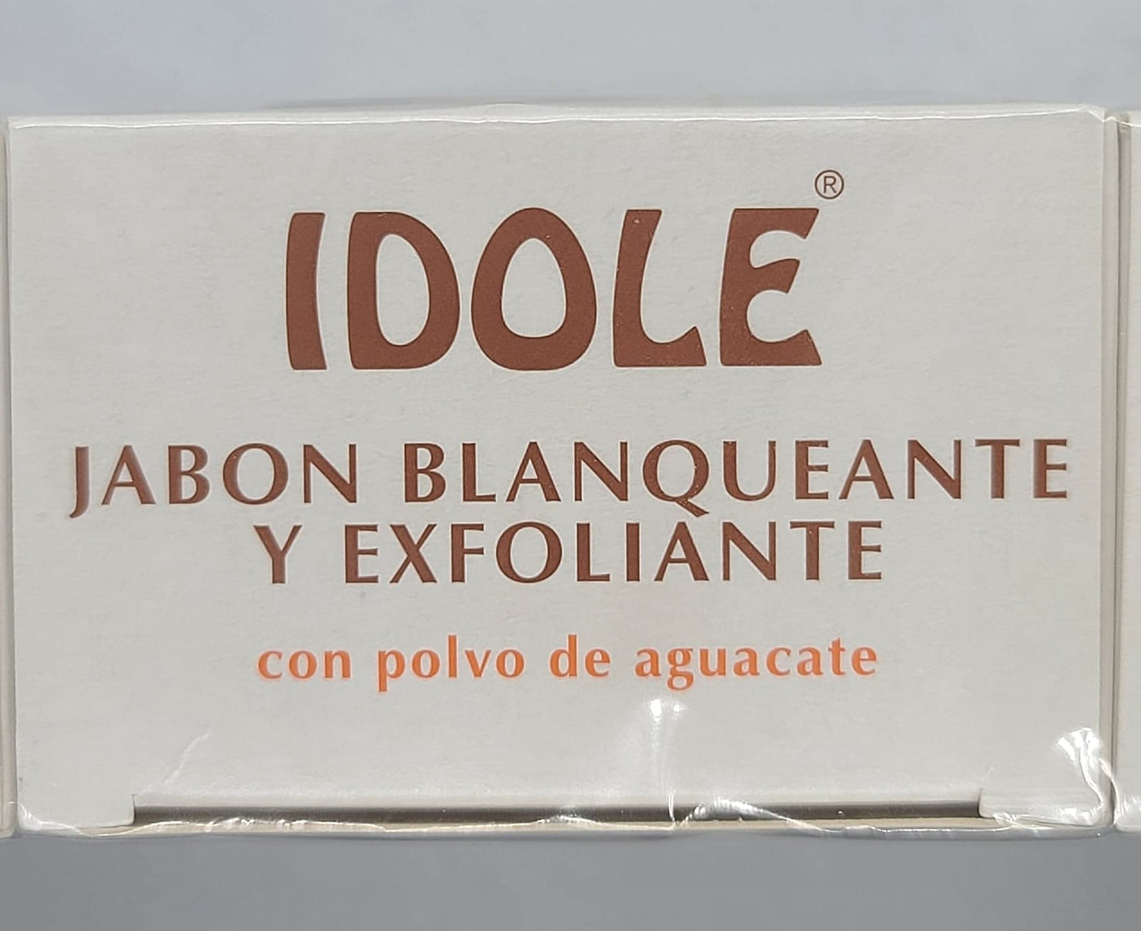 Idole Lightening Exfoliating Soap Pack of 2 Avocado Seed Powder 7oz